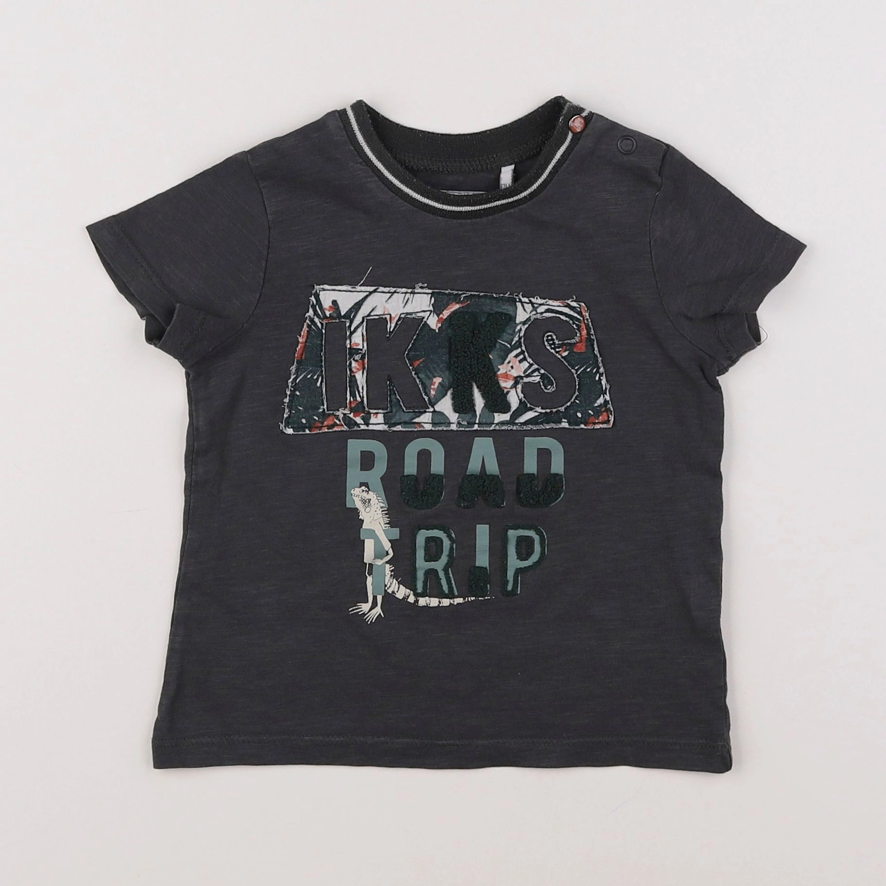 IKKS - tee-shirt vert - 12 mois