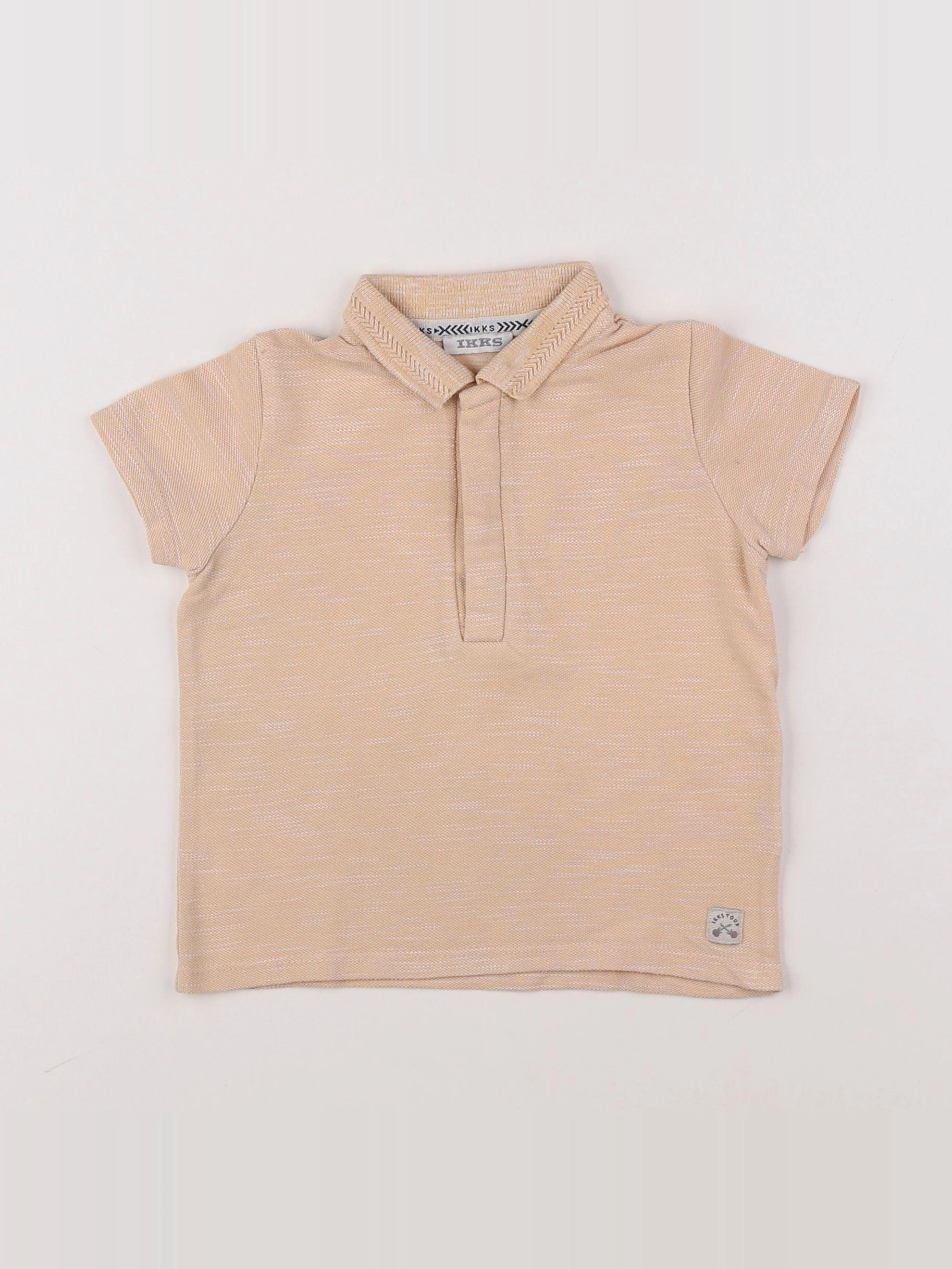 IKKS - polo imprimé au dos orange - 12 mois