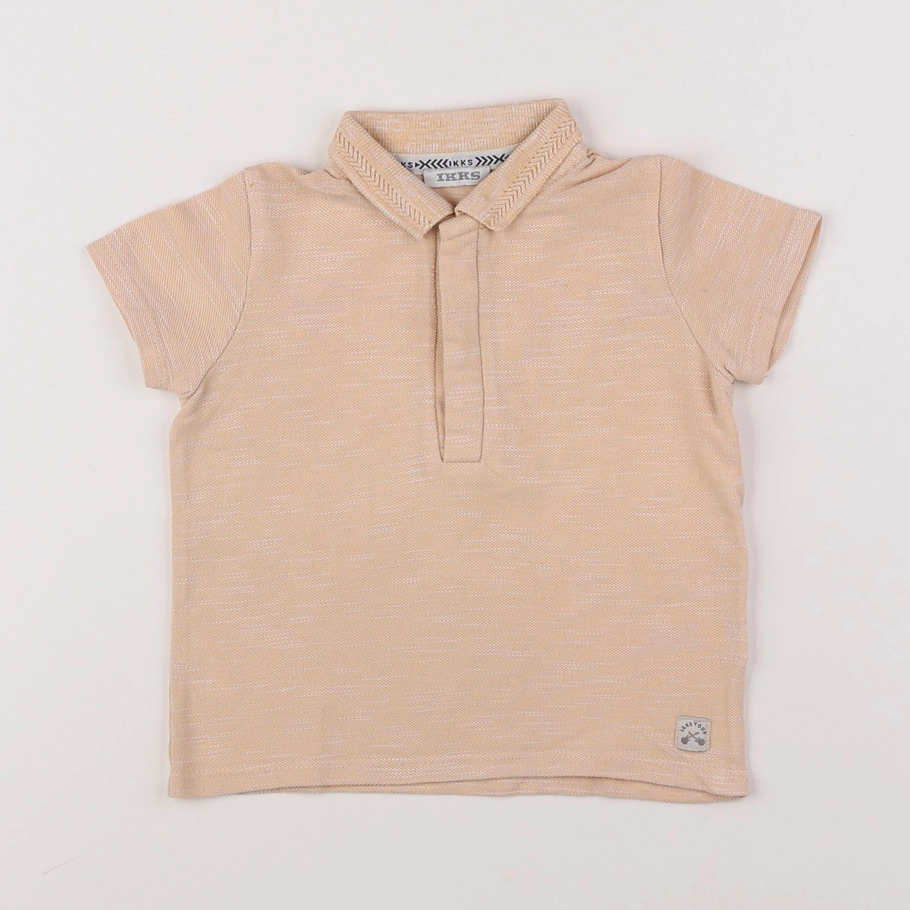 IKKS - polo imprimé au dos orange - 12 mois