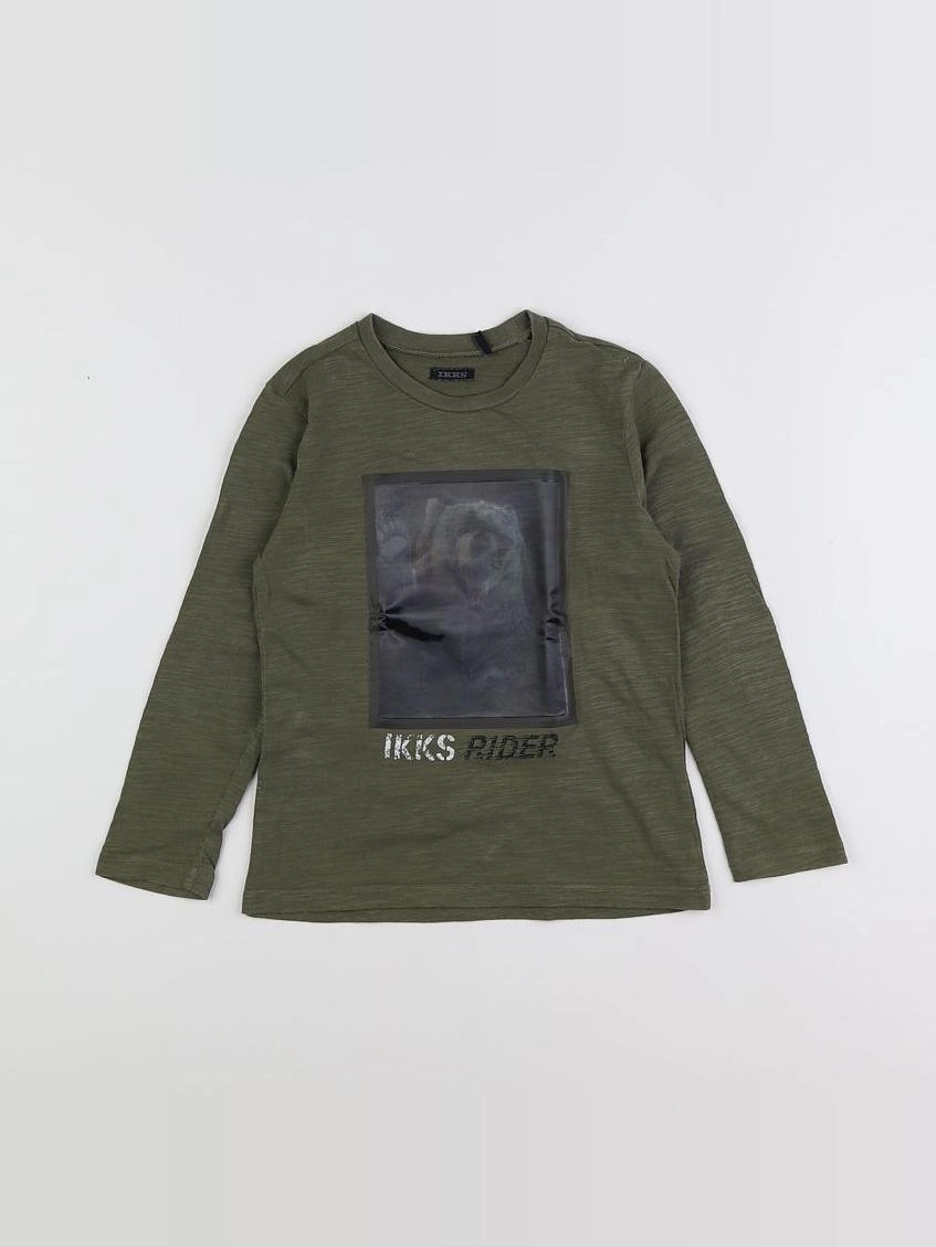 IKKS - tee-shirt vert - 6 ans