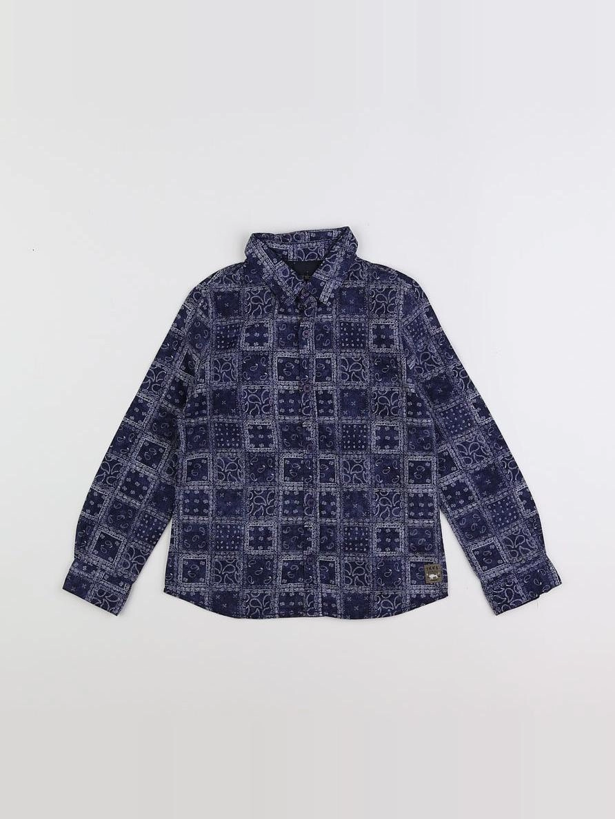 IKKS - chemise bleu - 5 ans