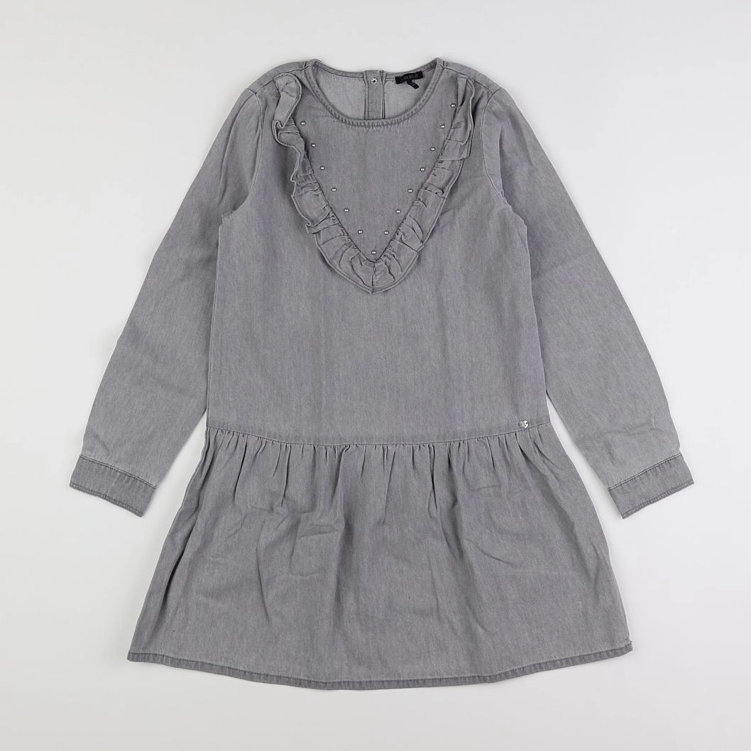 IKKS - robe gris - 10 ans