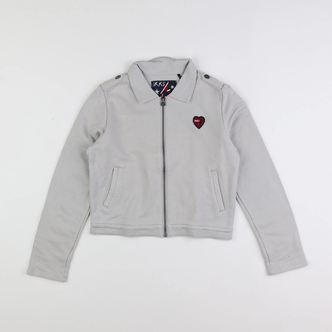 IKKS - veste gris - 12 ans