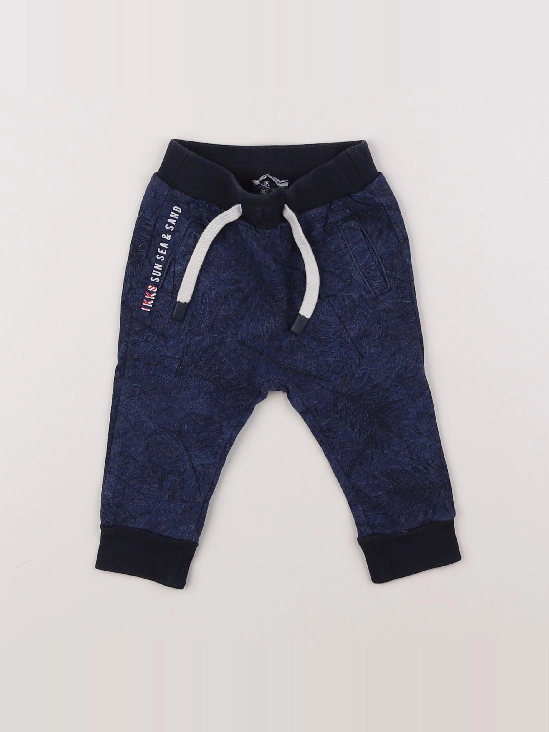 IKKS - jogging bleu - 6 mois