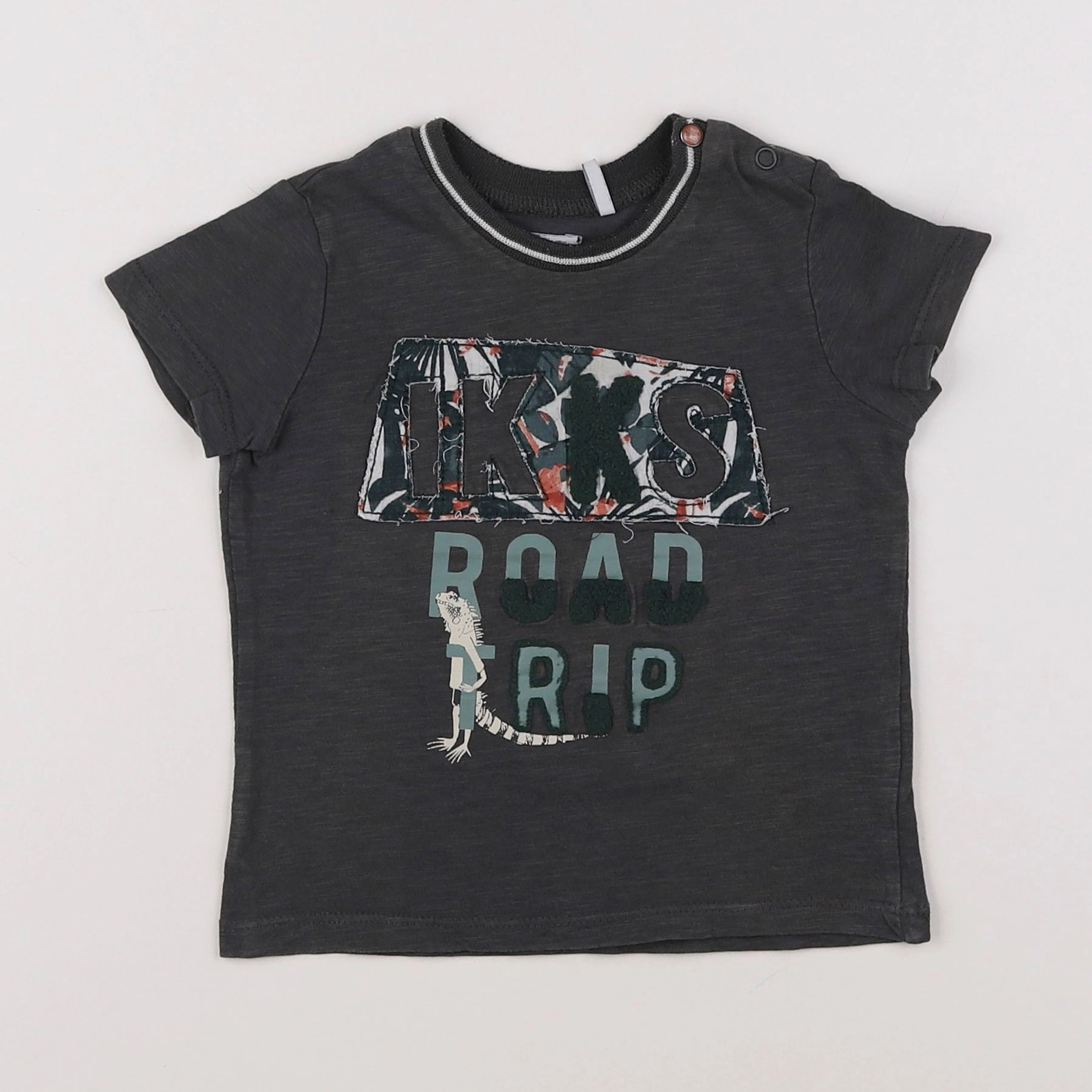 IKKS - tee-shirt vert - 12 mois