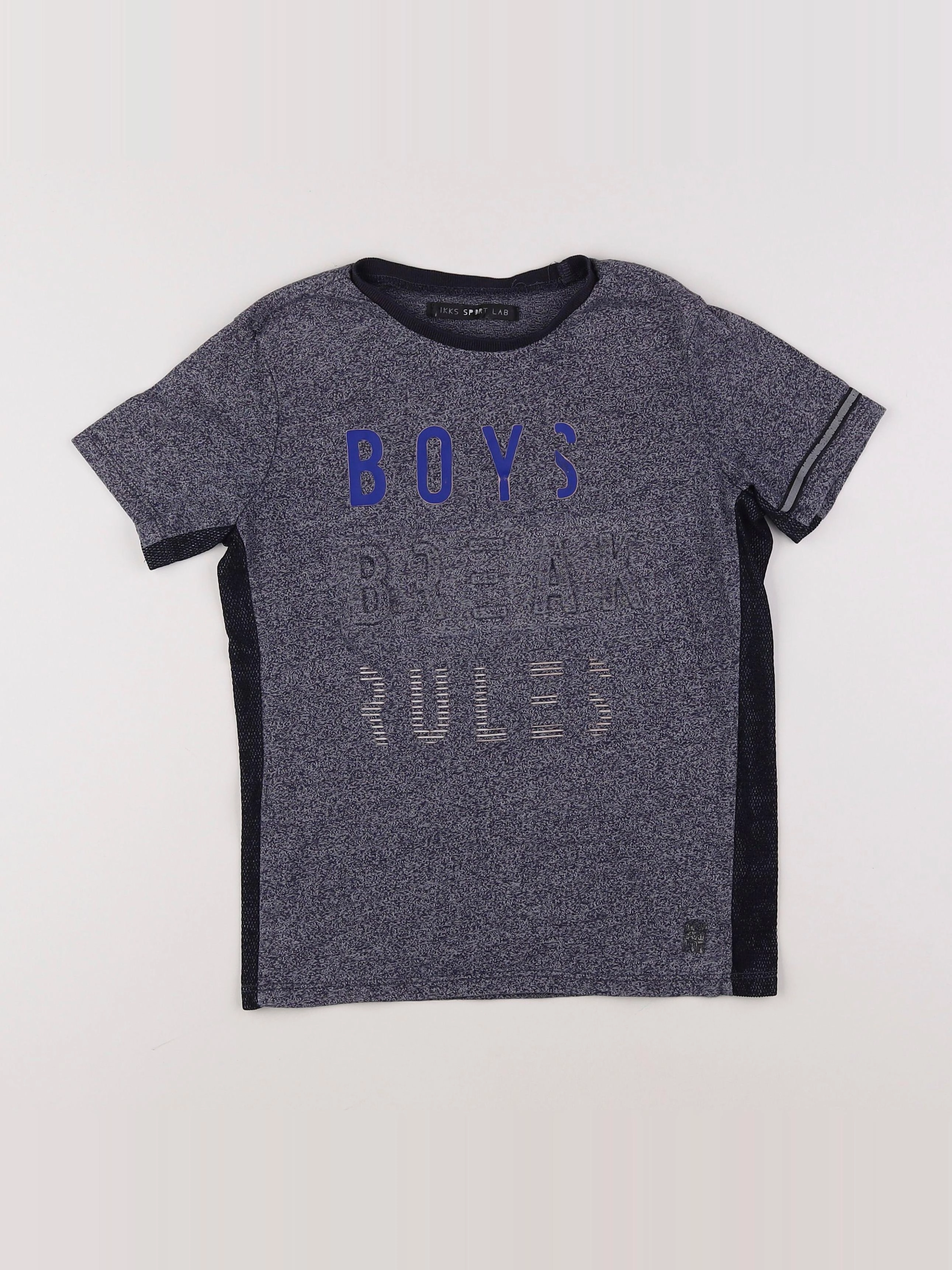 IKKS - tee-shirt bleu - 10 ans