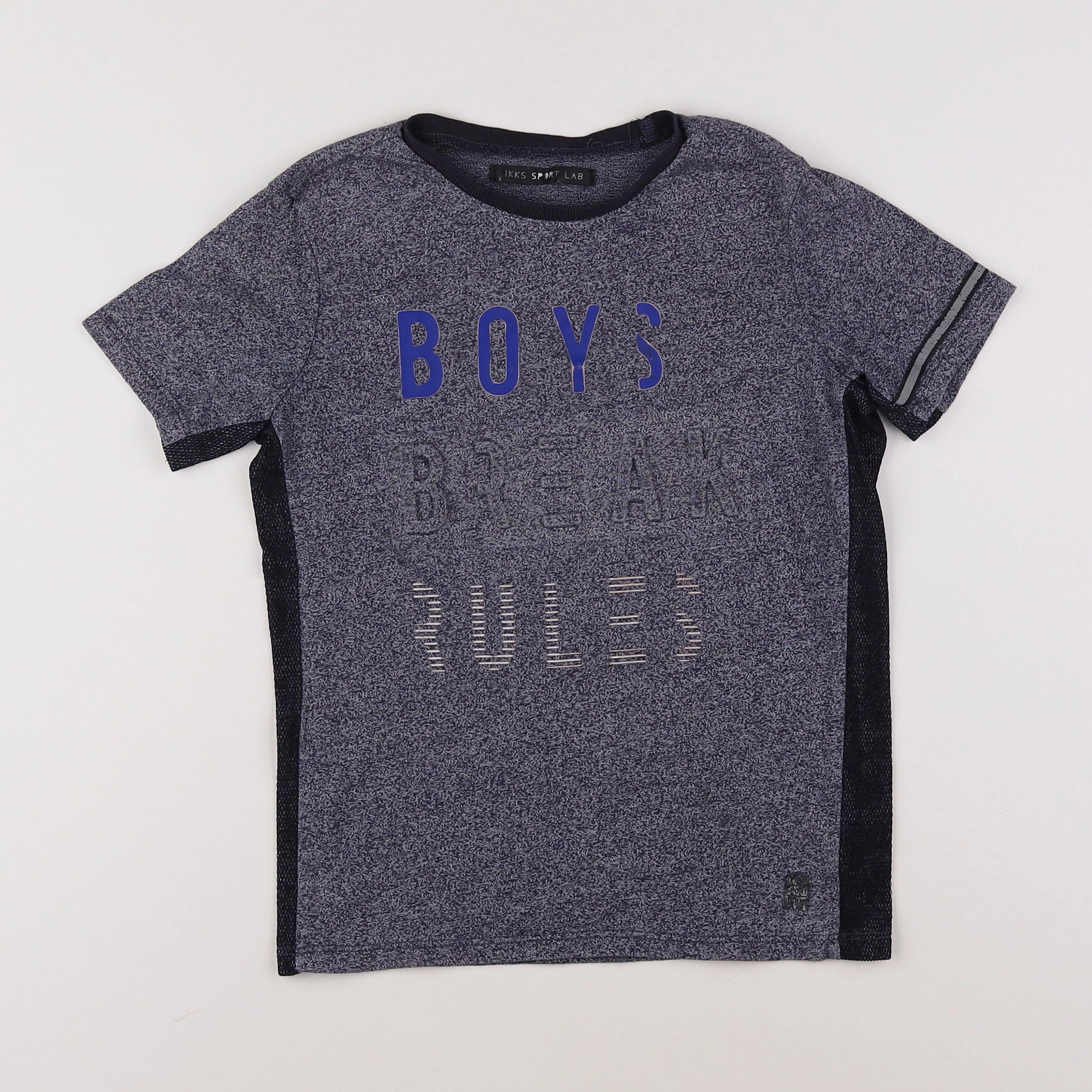 IKKS - tee-shirt bleu - 10 ans