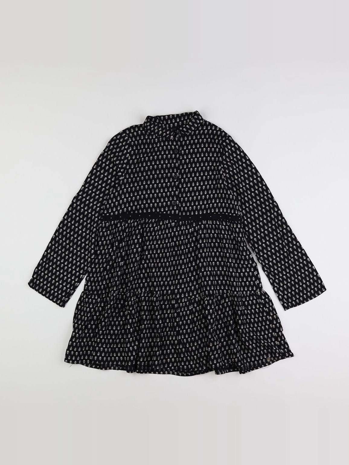 IKKS - robe noir - 10 ans