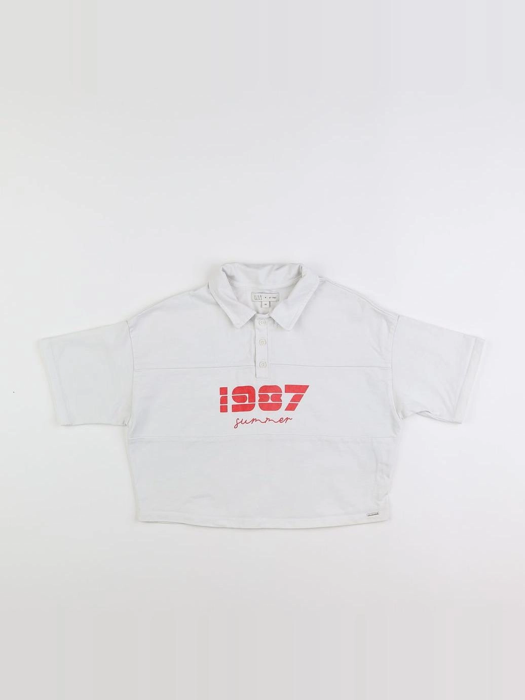 IKKS - polo blanc - 12 ans
