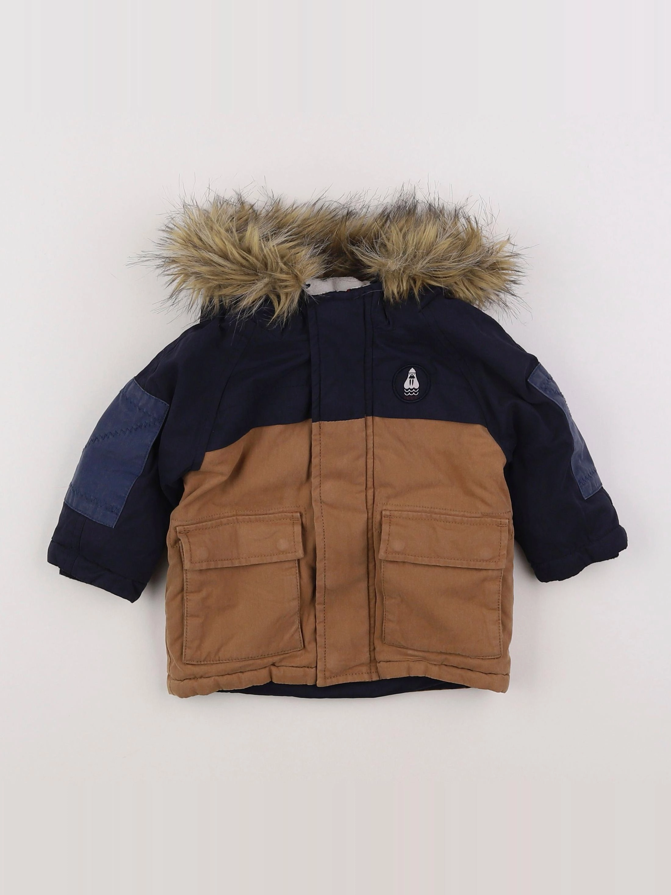 IKKS - parka marron - 6 mois