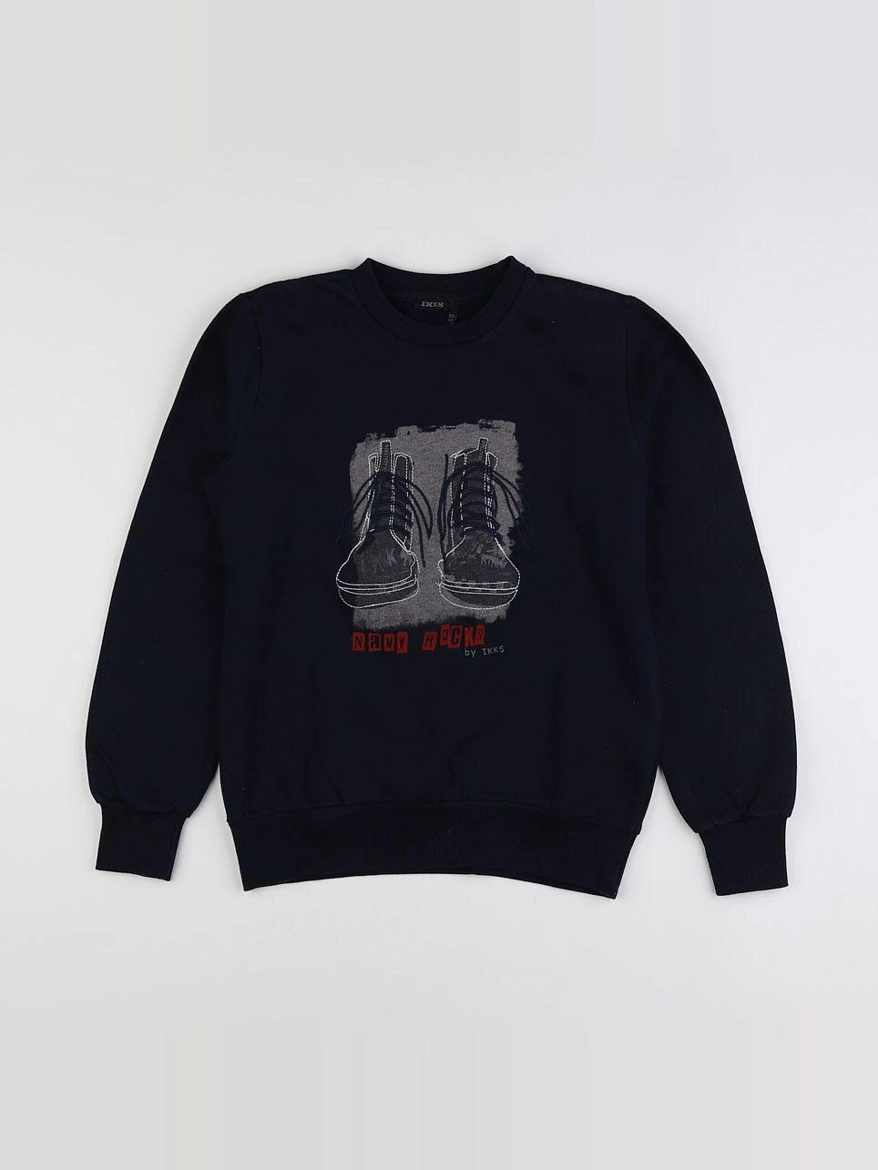 IKKS - sweat bleu - 12 ans