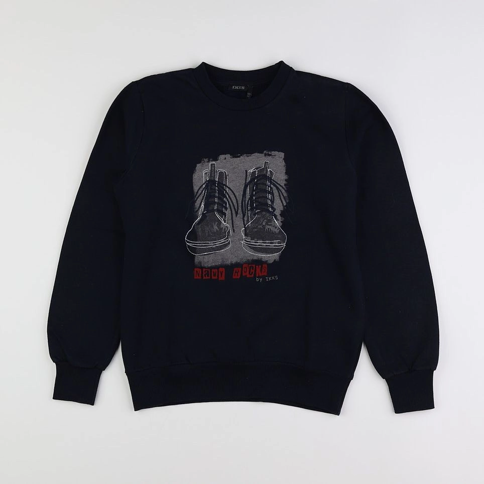 IKKS - sweat bleu - 12 ans