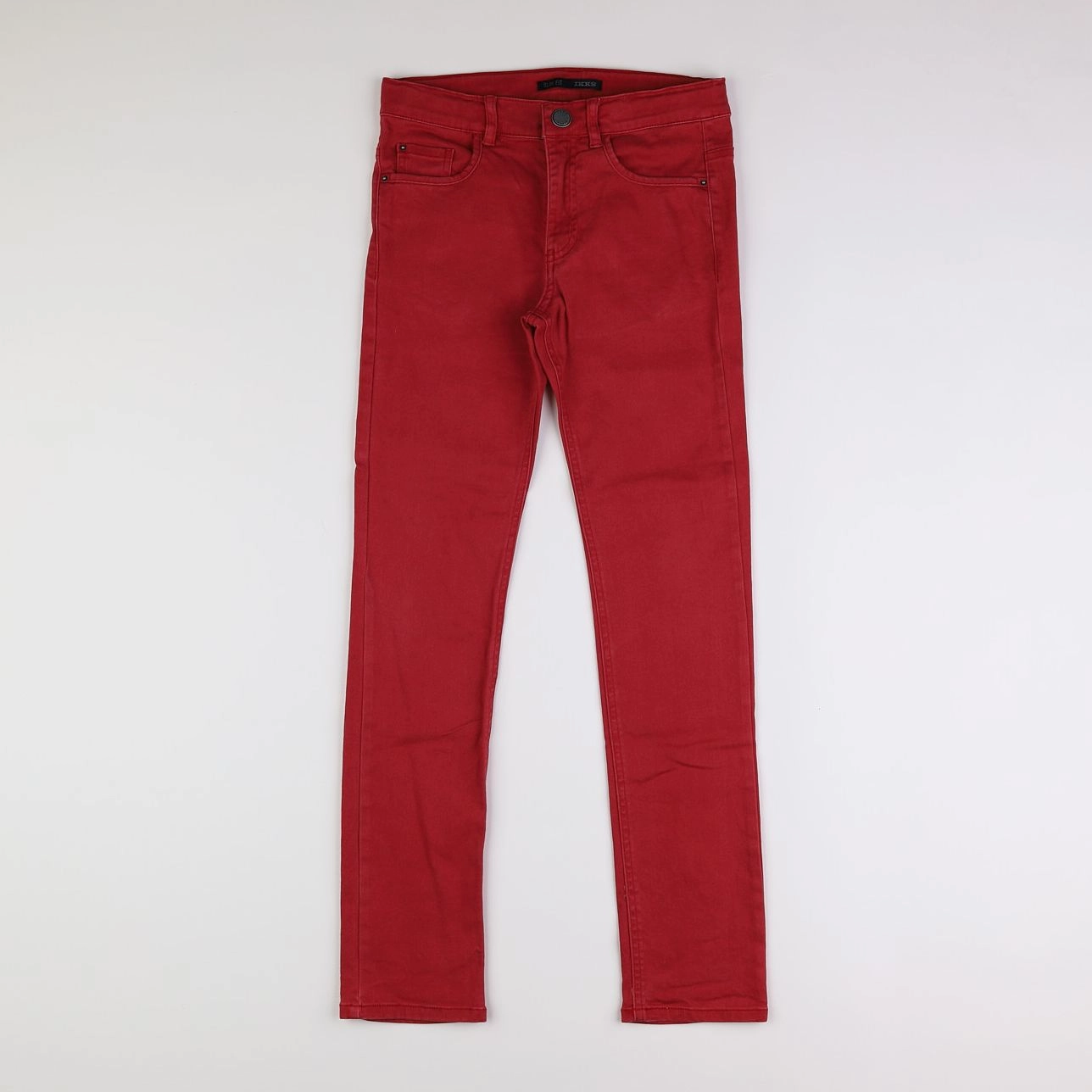 IKKS - jean rouge - 12 ans
