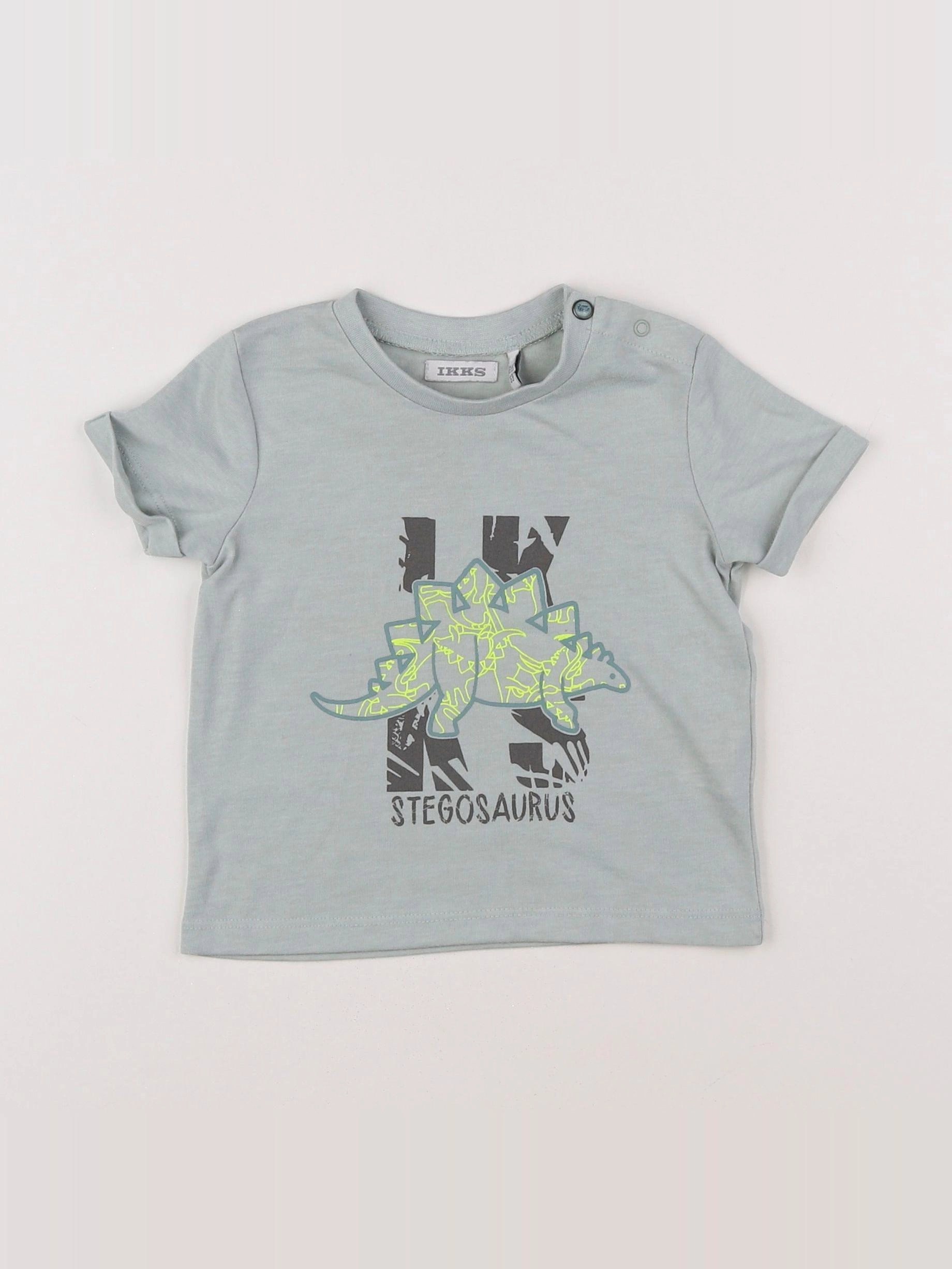 IKKS - tee-shirt vert - 6 mois