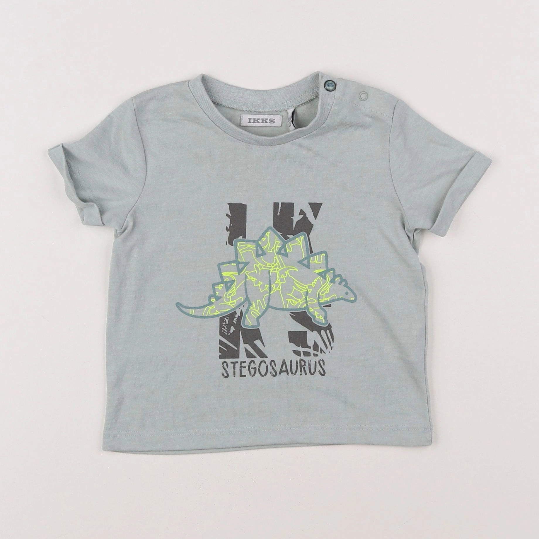 IKKS - tee-shirt vert - 6 mois