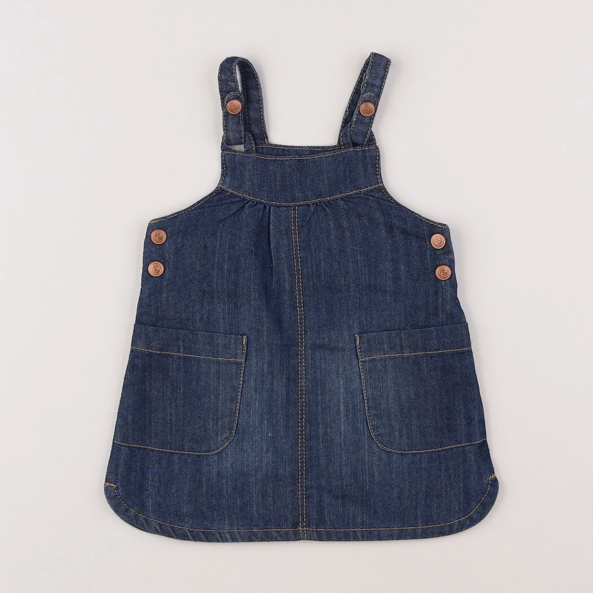 Tape à l'oeil - robe bleu - 6 mois