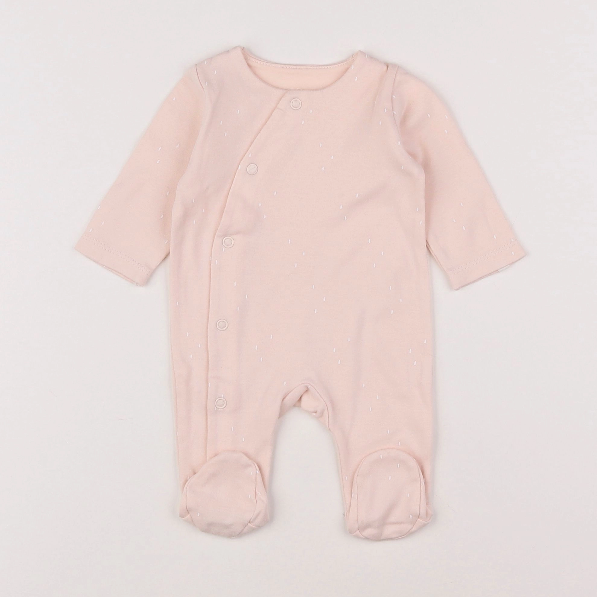 Absorba - pyjama coton rose - 0 mois