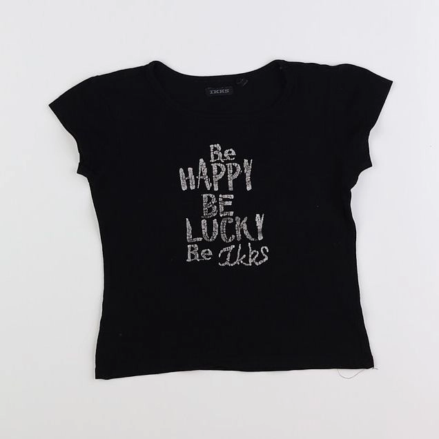 IKKS - tee-shirt noir - 6 ans
