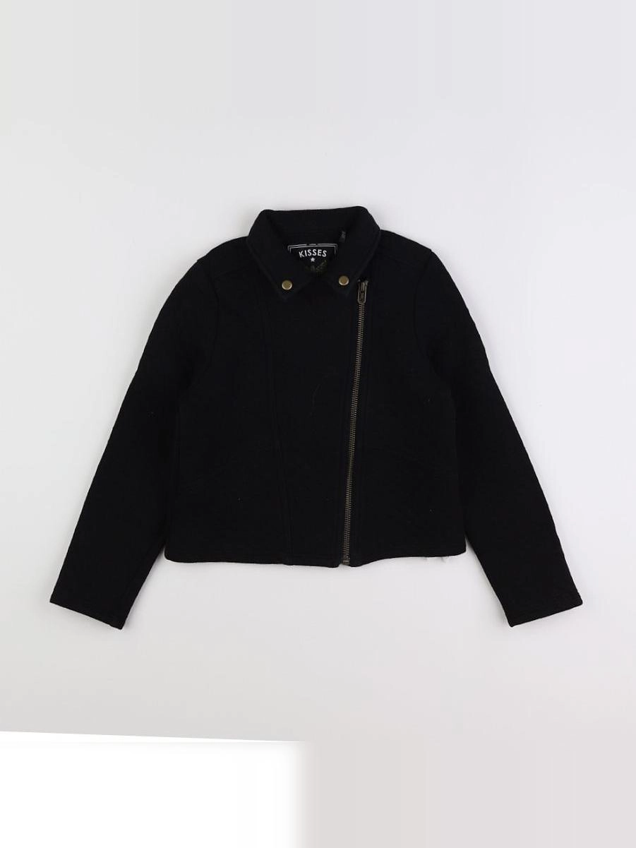 IKKS - veste noir - 8 ans