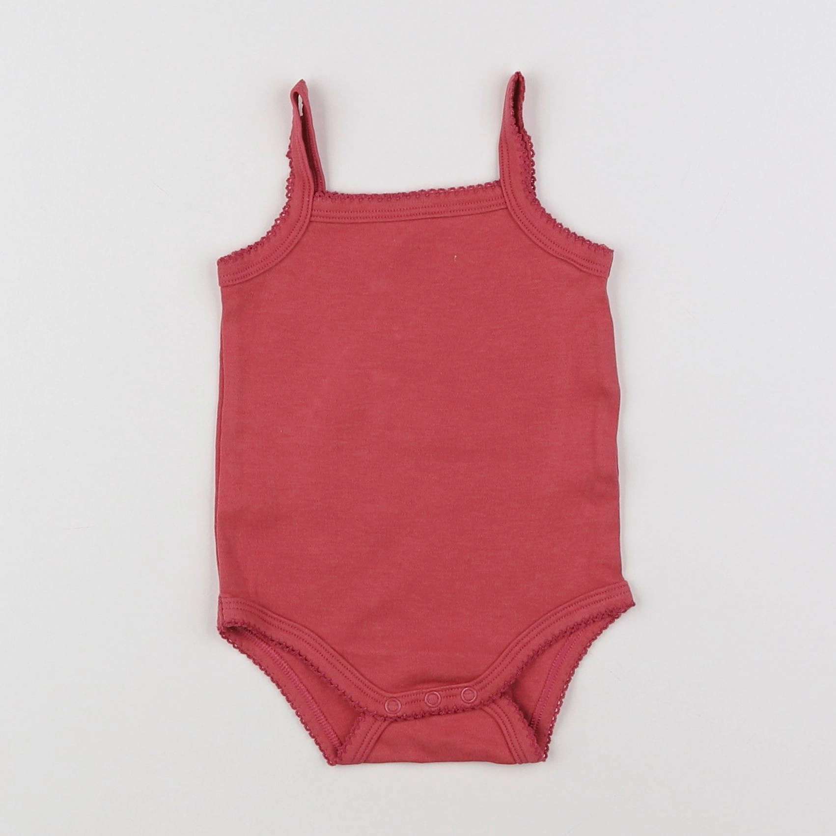 Vertbaudet - body rose - 6 mois
