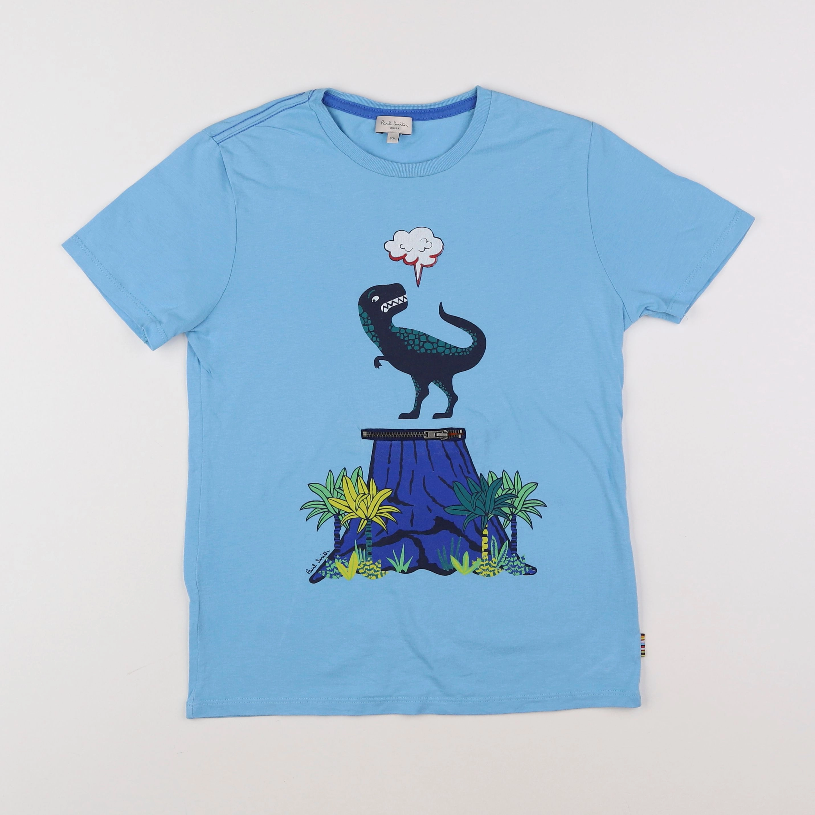 Paul Smith - tee-shirt bleu - 10 ans