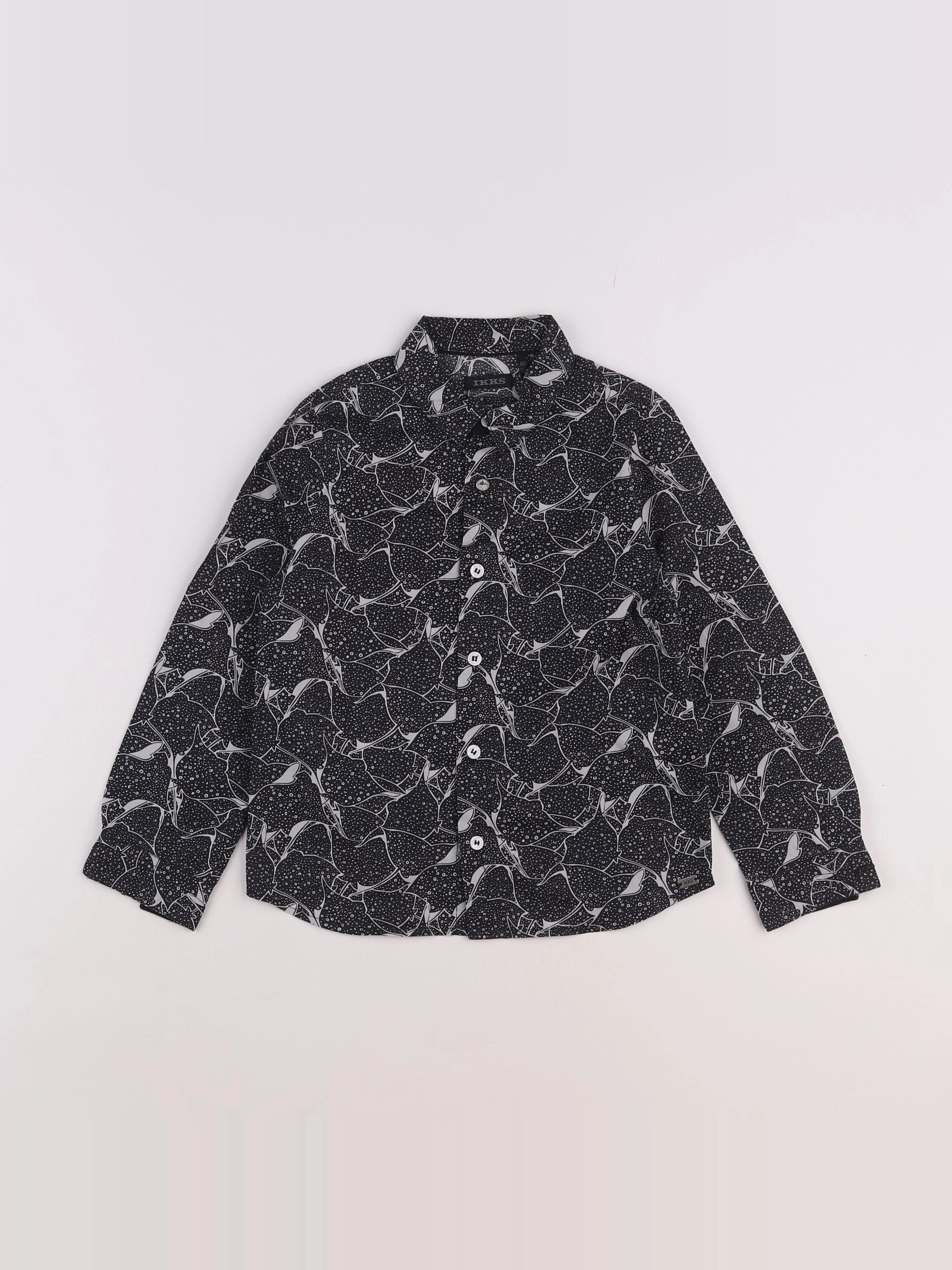 IKKS - chemise noir - 4 ans