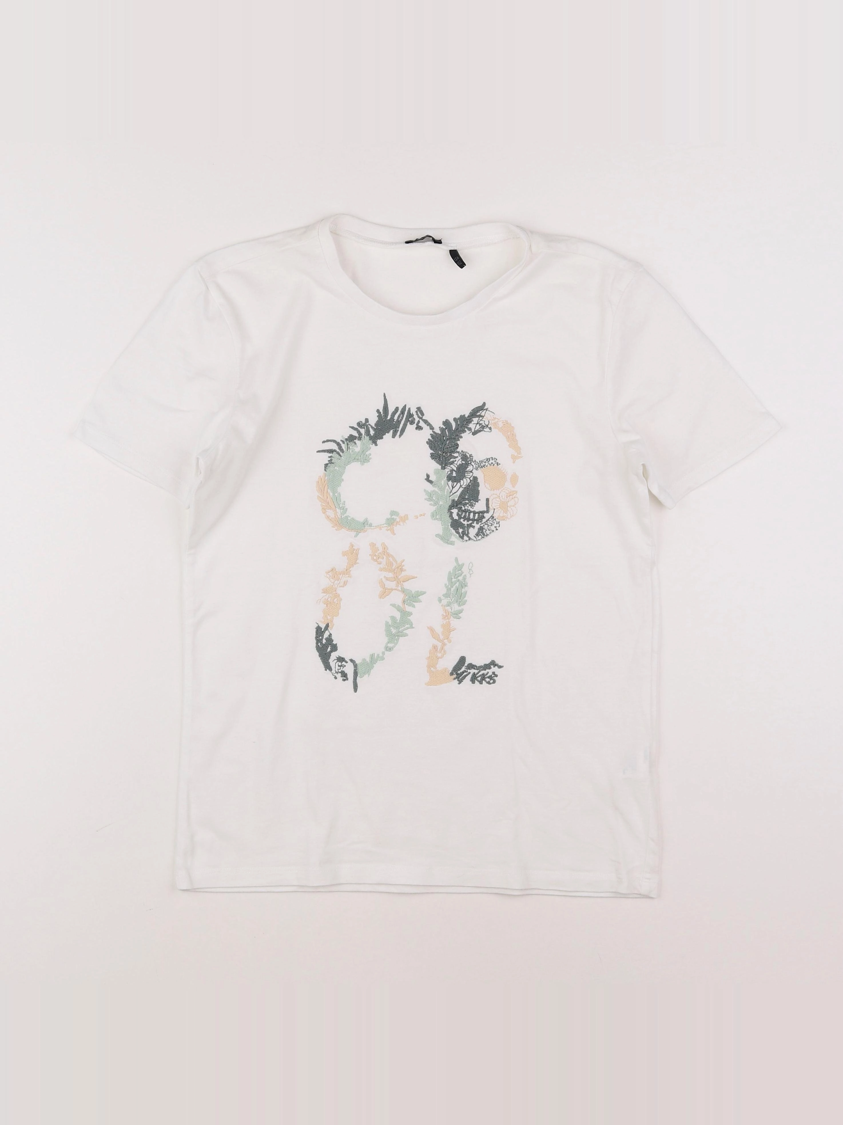IKKS - tee-shirt blanc - 12 ans