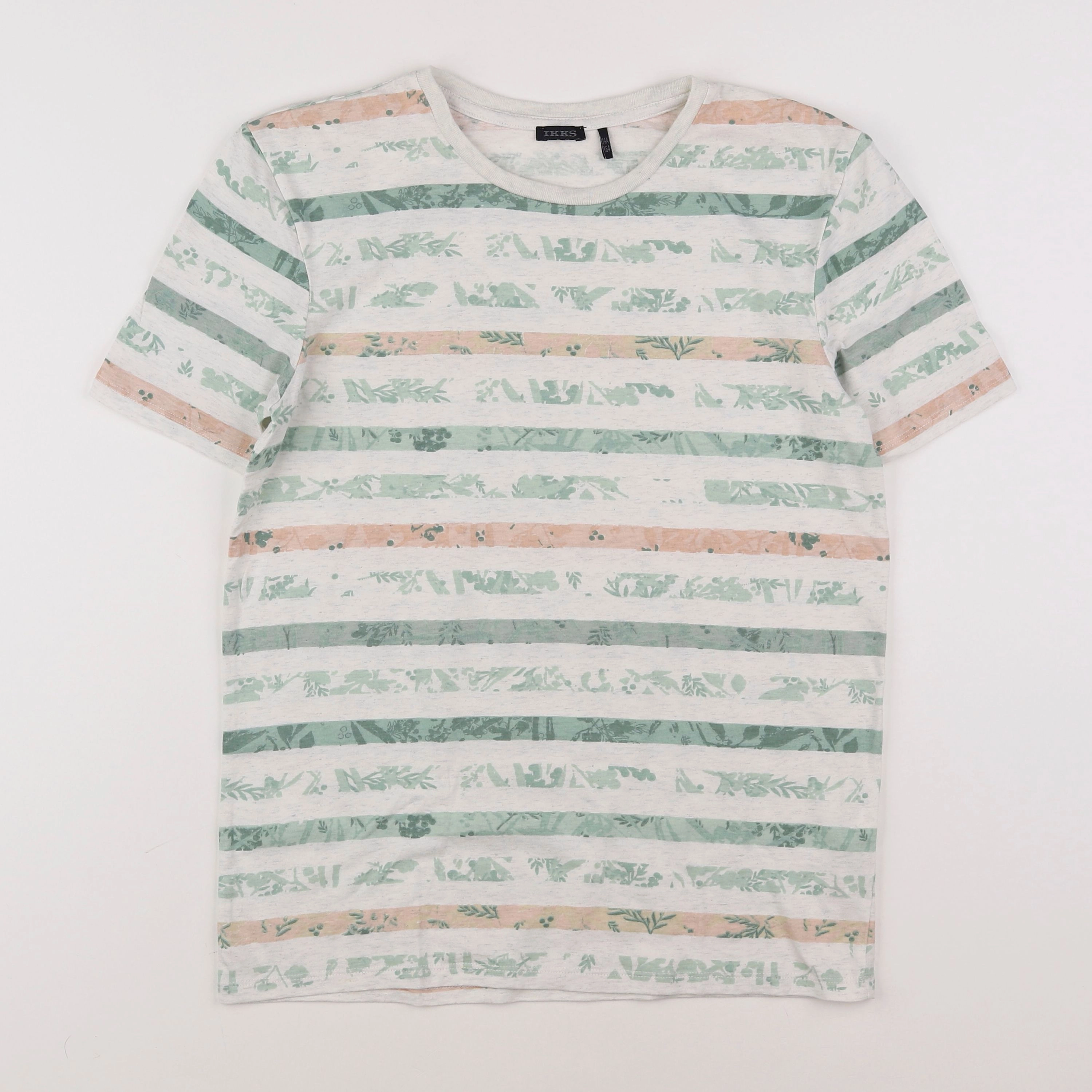 IKKS - tee-shirt multicolore - 14 ans