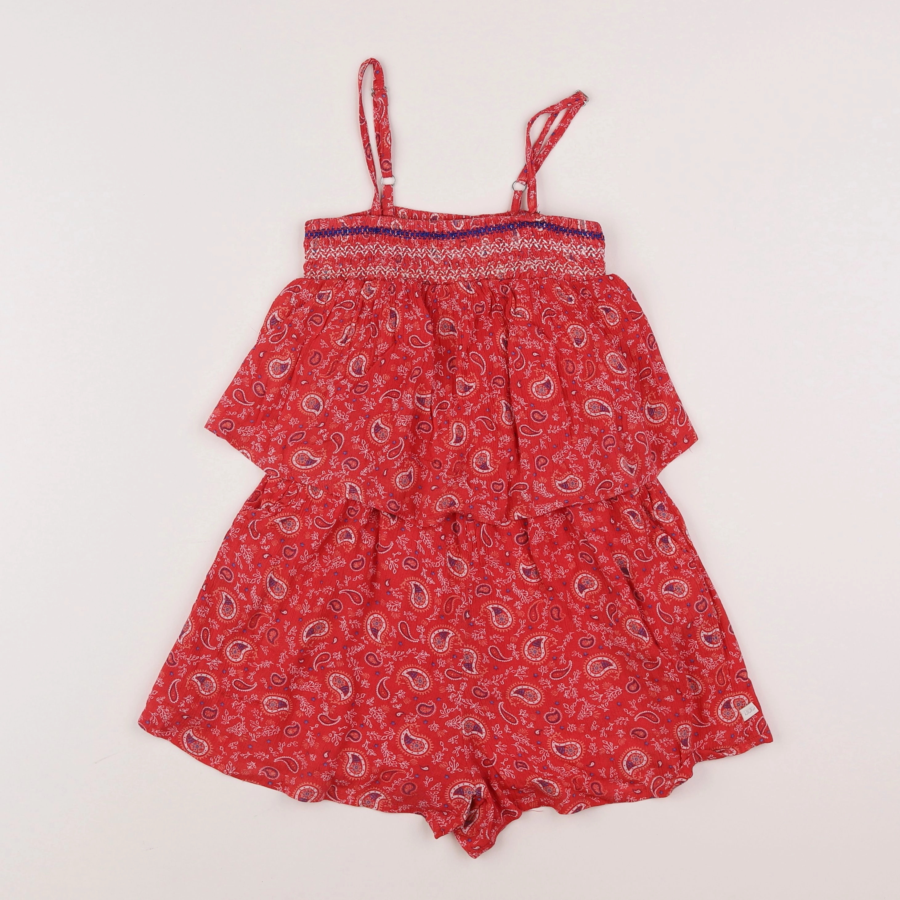 IKKS - combinaison rouge - 8 ans