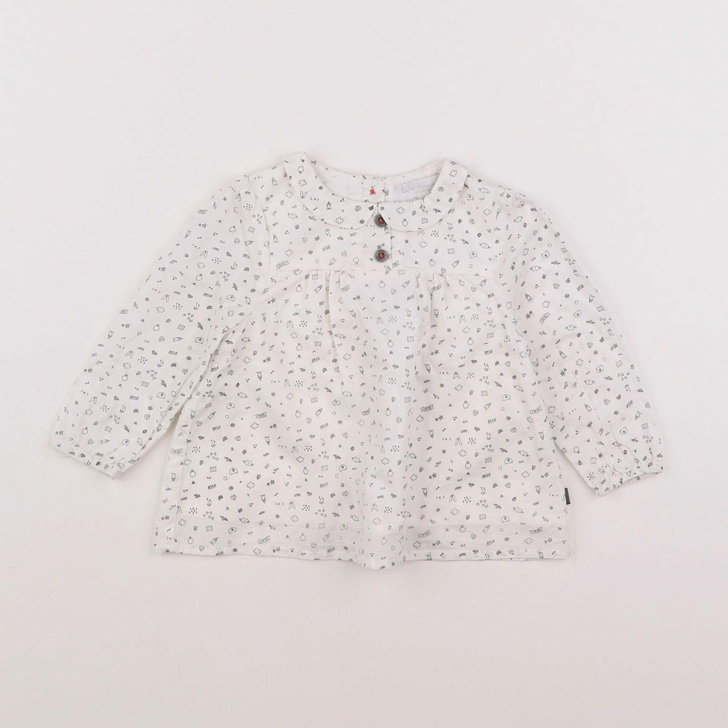 Cadet Rousselle - blouse blanc - 6 mois