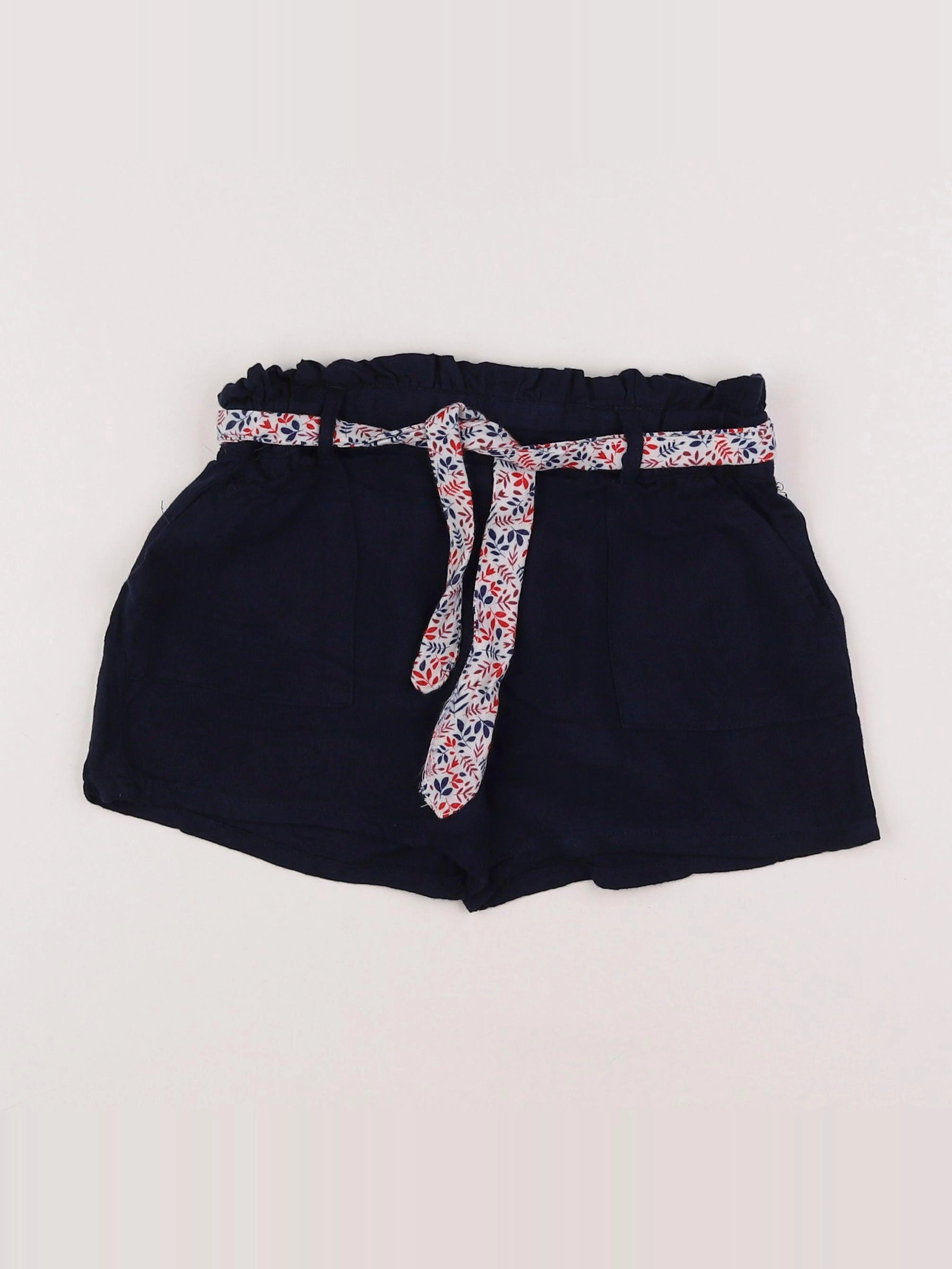 Vertbaudet - short bleu - 9 ans
