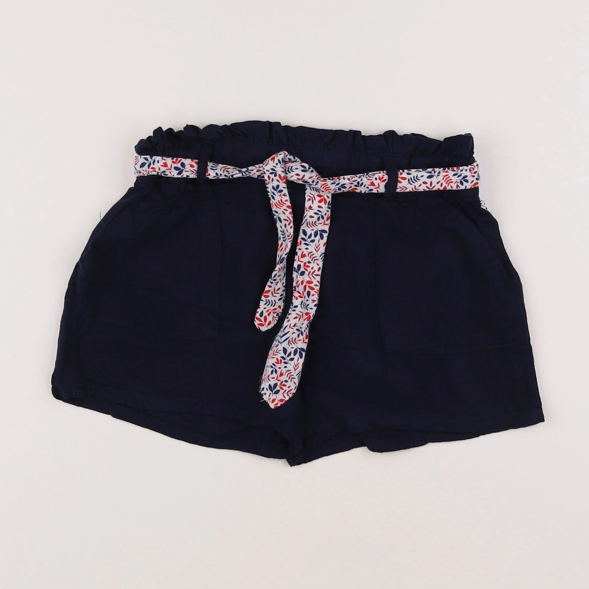 Vertbaudet - short bleu - 9 ans