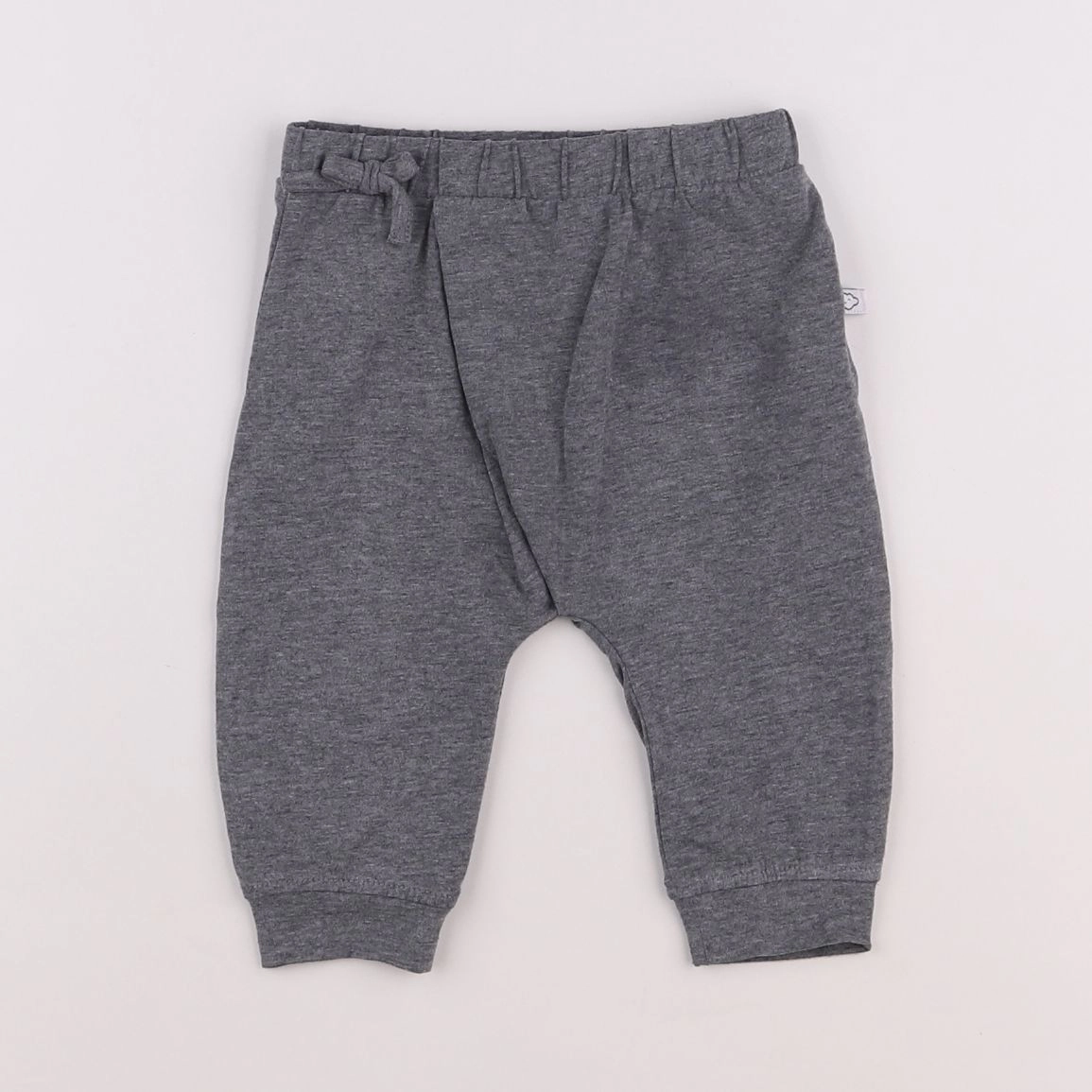 Vertbaudet - sarouel gris - 6 mois