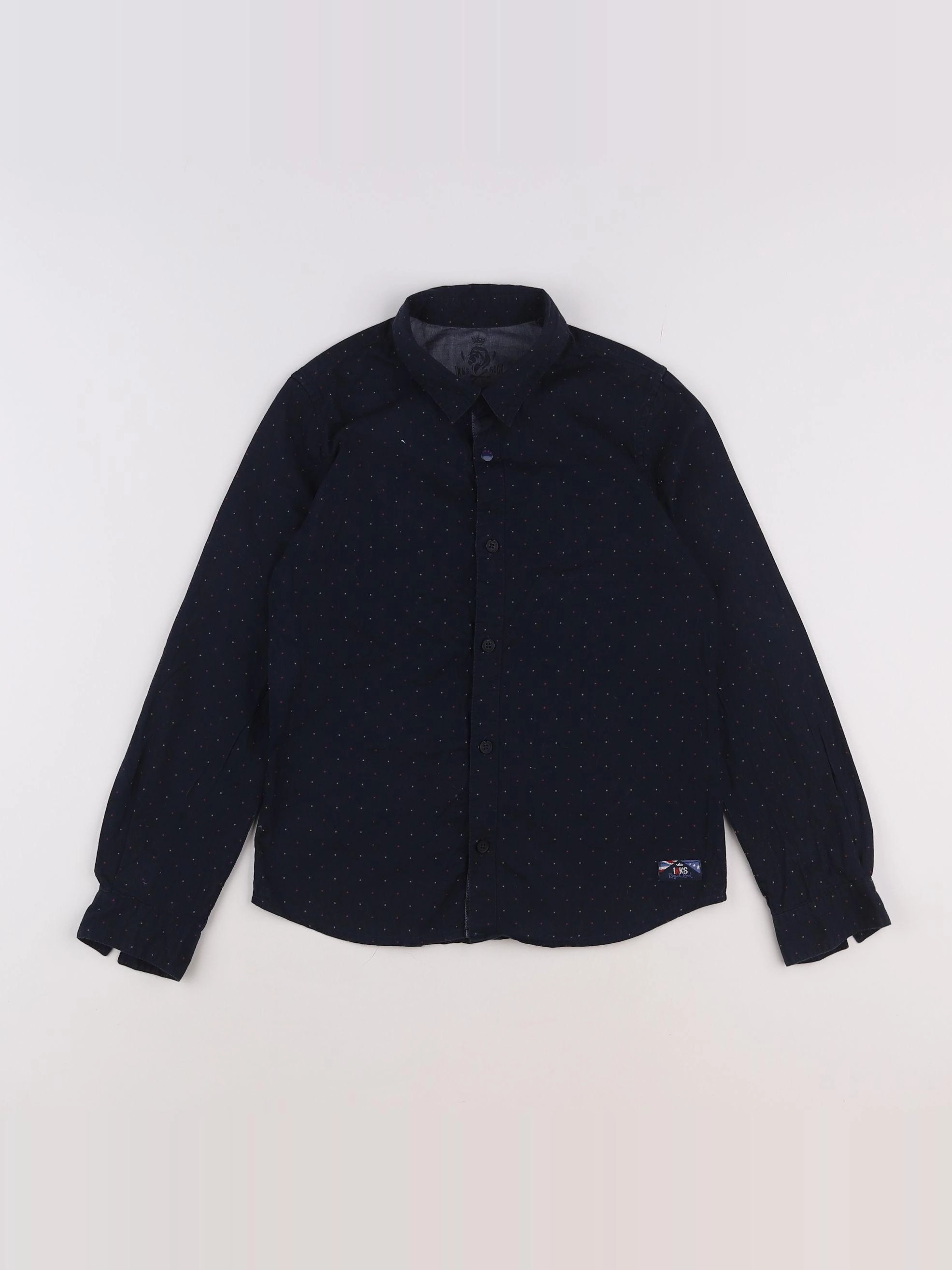 IKKS - chemise bleu - 8 ans