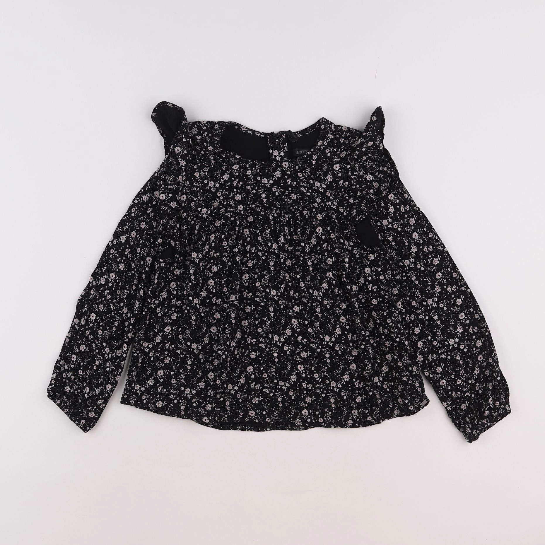 IKKS - blouse noir - 6 ans