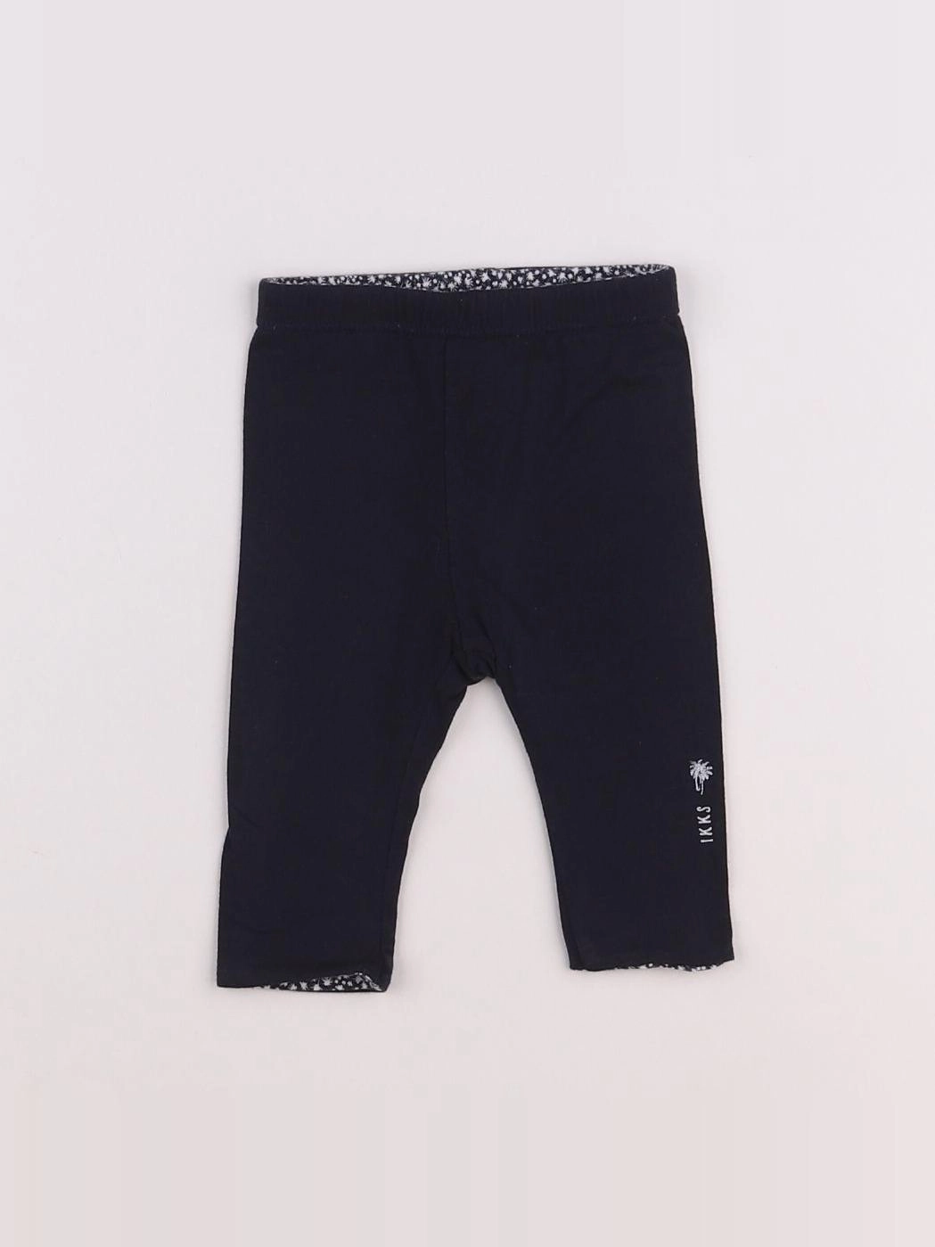 IKKS - legging bleu - 3 mois