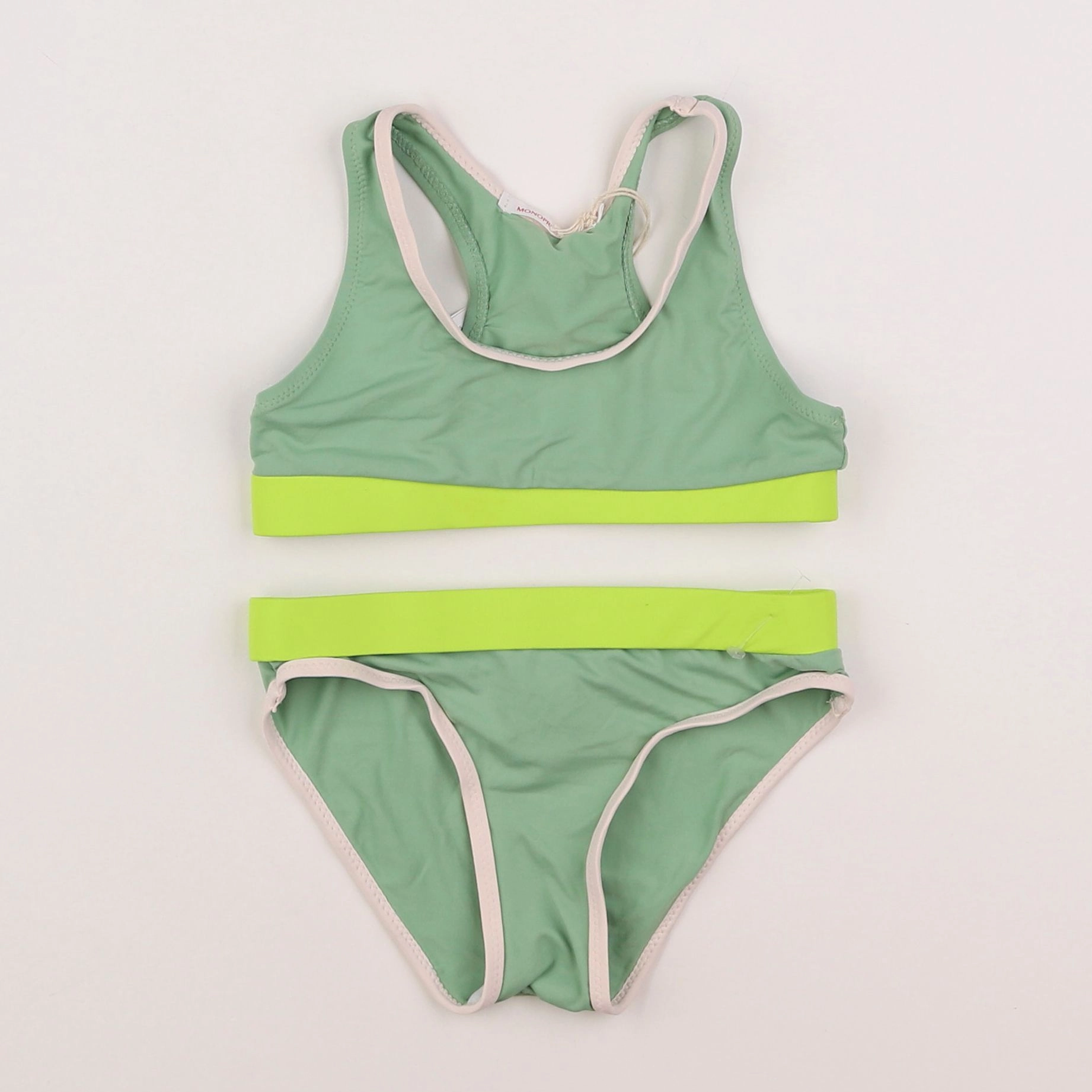 Monoprix - maillot de bain vert - 6 ans