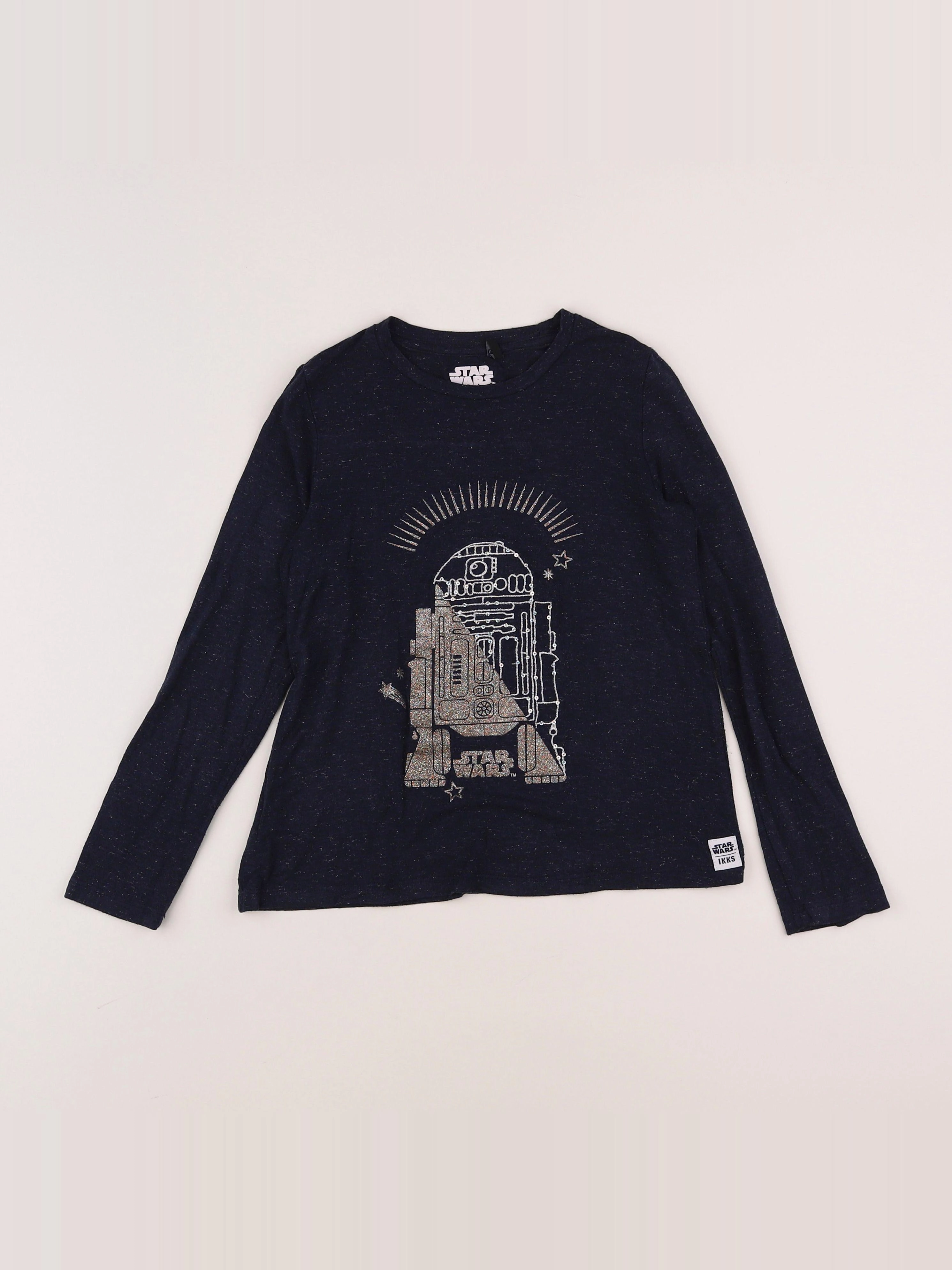 IKKS - tee-shirt bleu - 8 ans