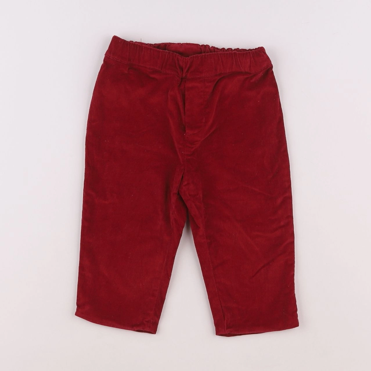 Jacadi - pantalon rouge - 12 mois