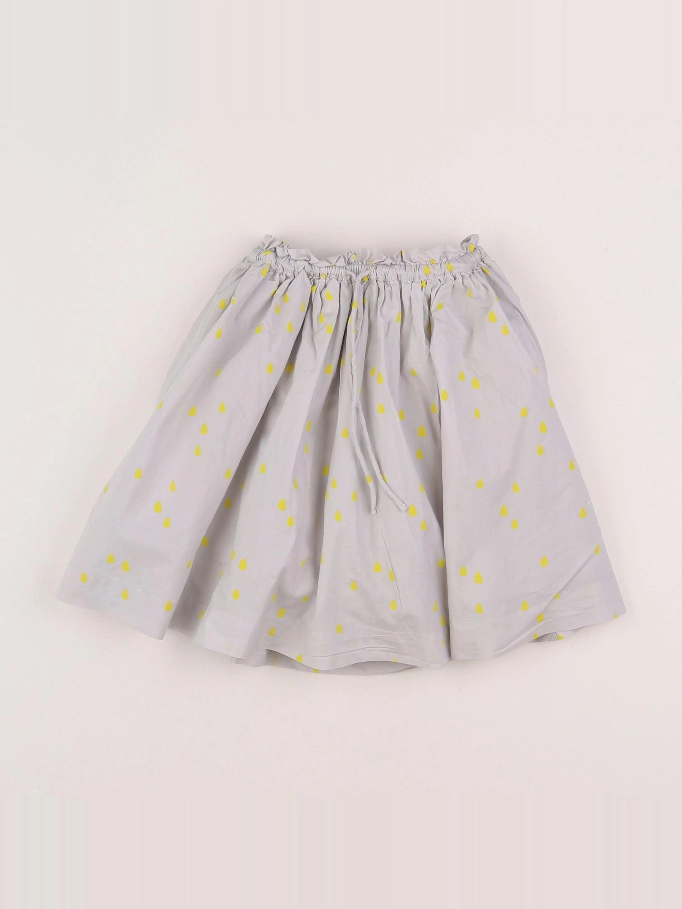 Monoprix - jupe gris - 3/4 ans