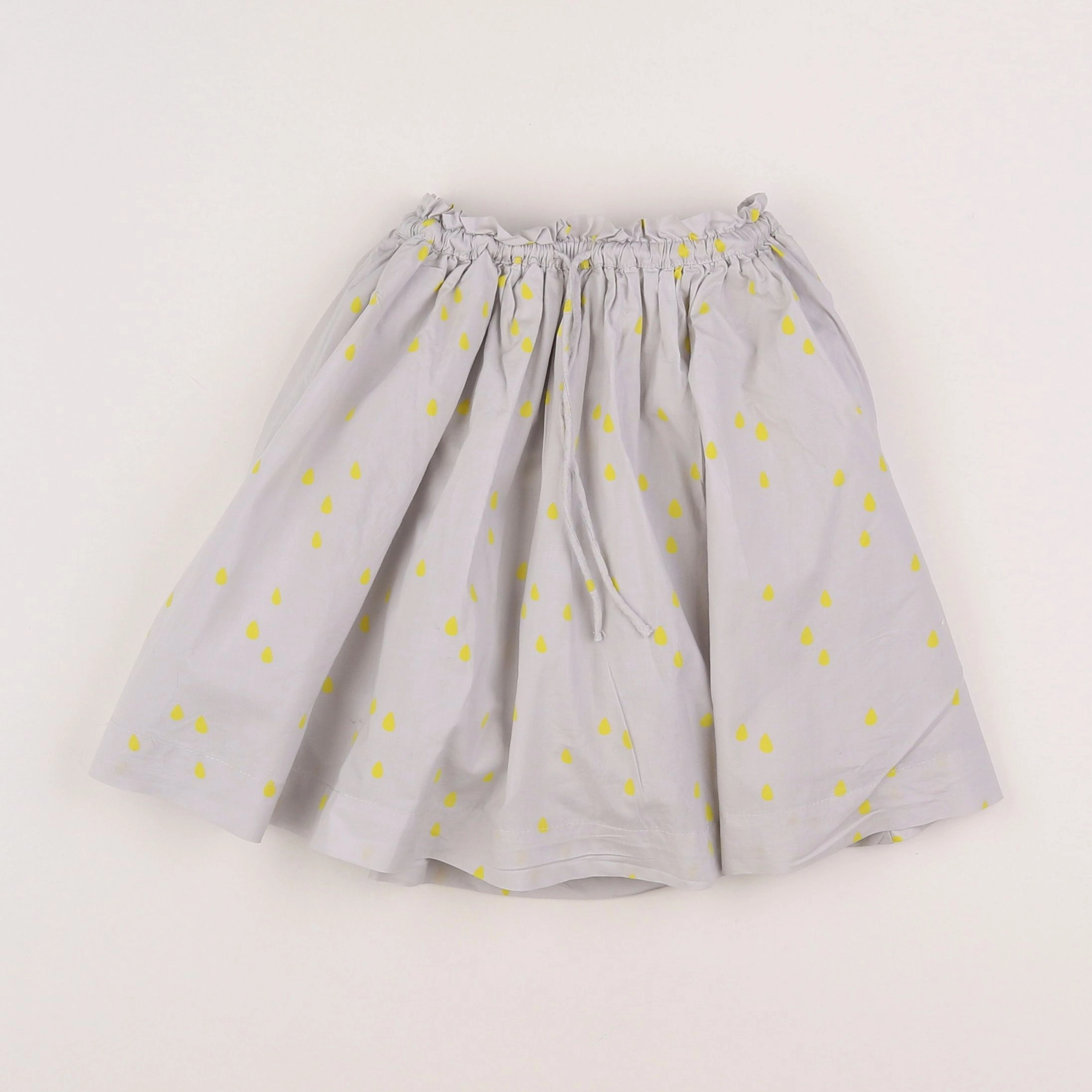 Monoprix - jupe gris - 3/4 ans