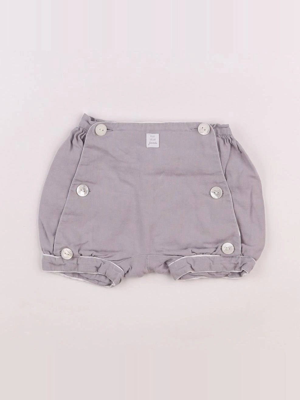 Jacadi - bloomer gris - 6 mois