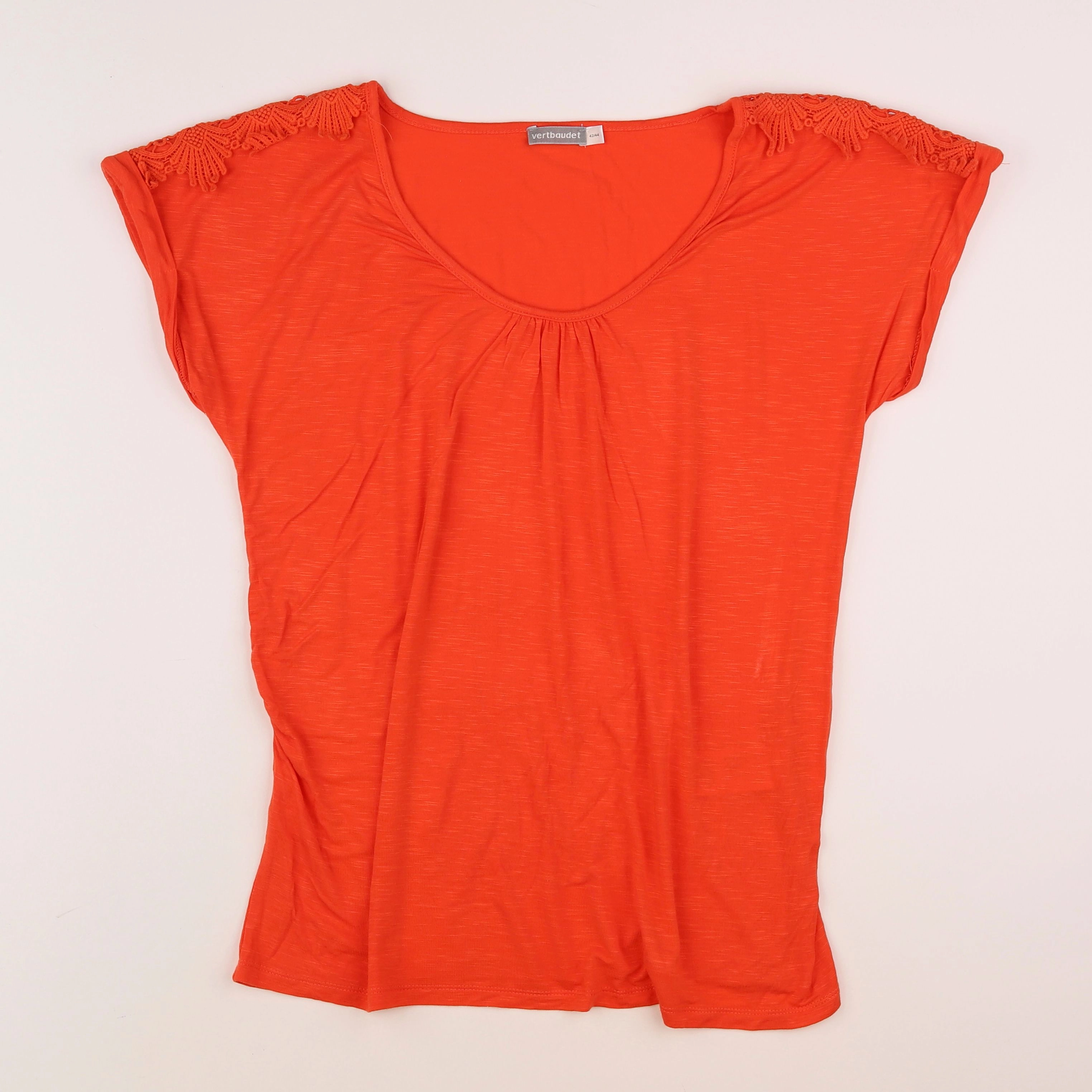 Vertbaudet - tee-shirt orange - 42 à 44