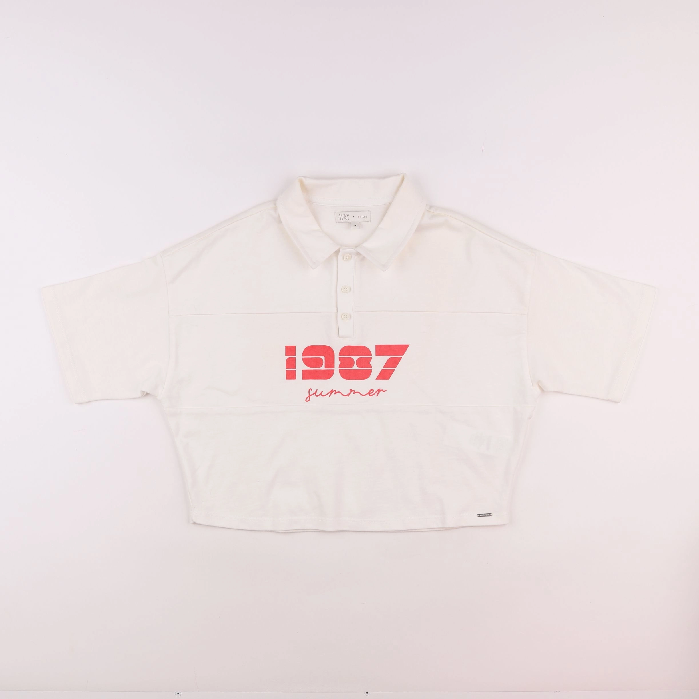 IKKS - tee-shirt beige - 16 ans