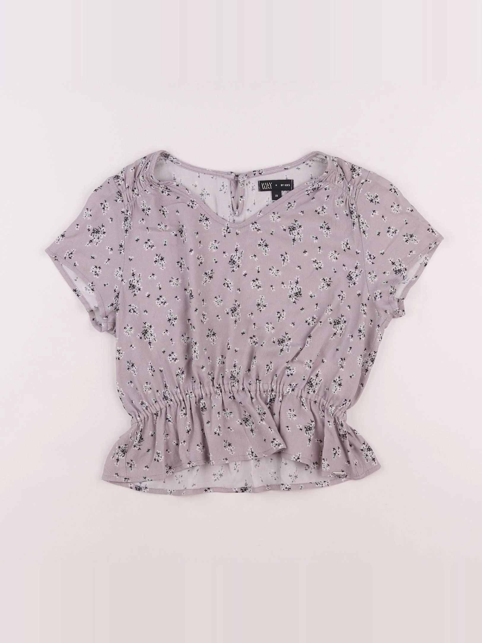 IKKS - blouse violet - 12 ans