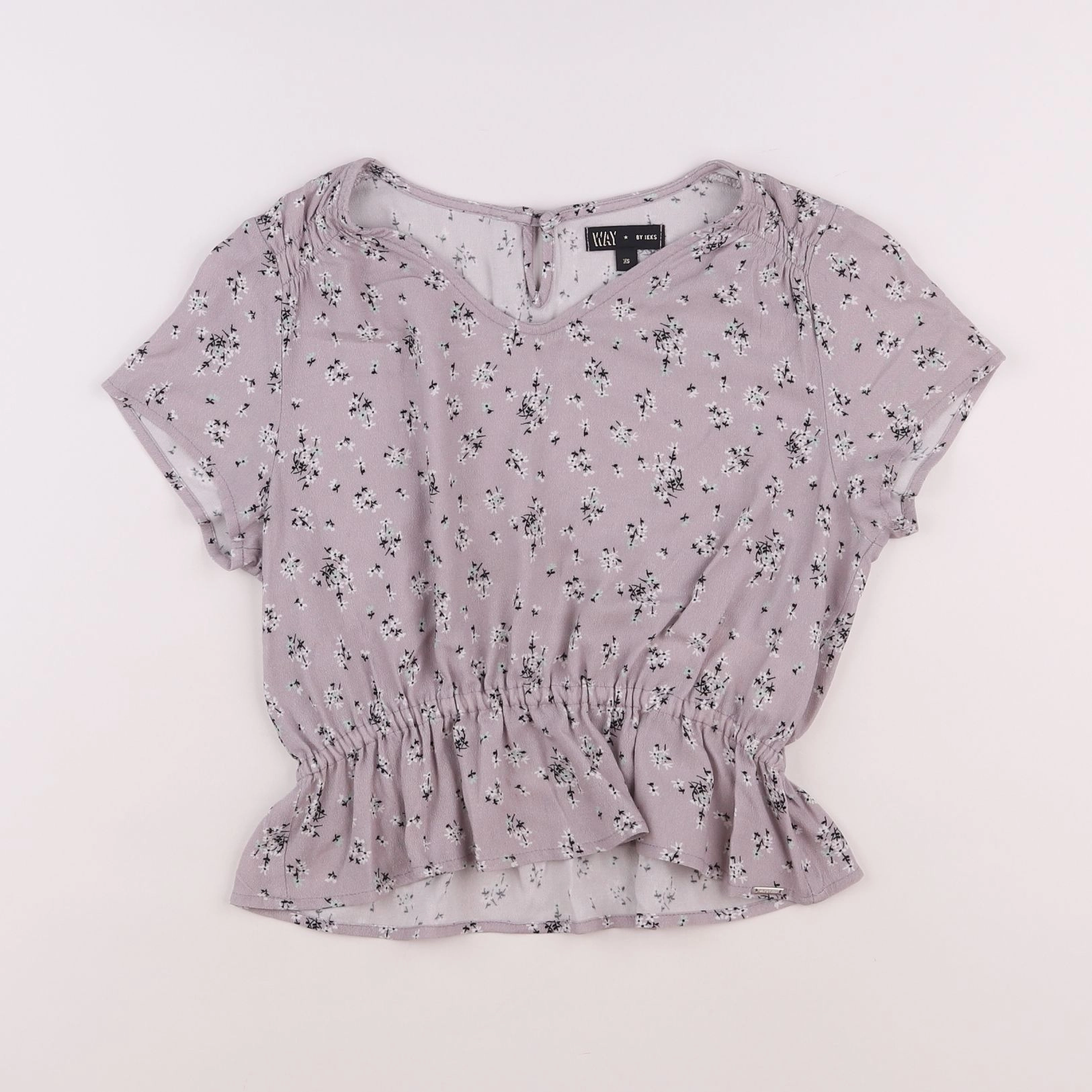 IKKS - blouse violet - 12 ans