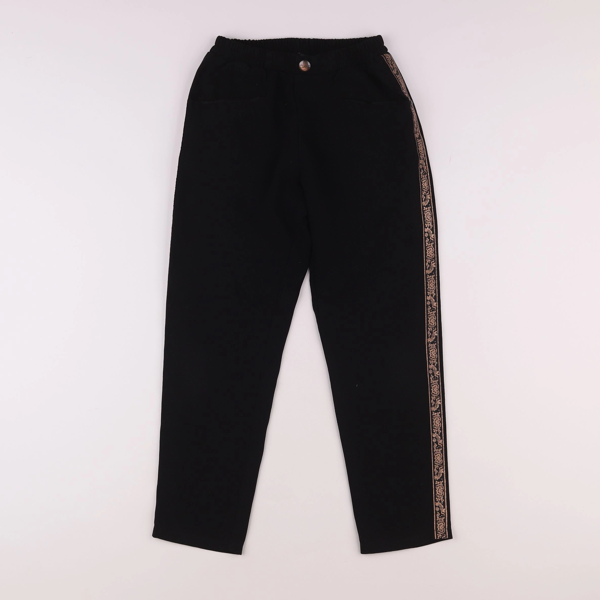 IKKS - pantalon noir - 10 ans