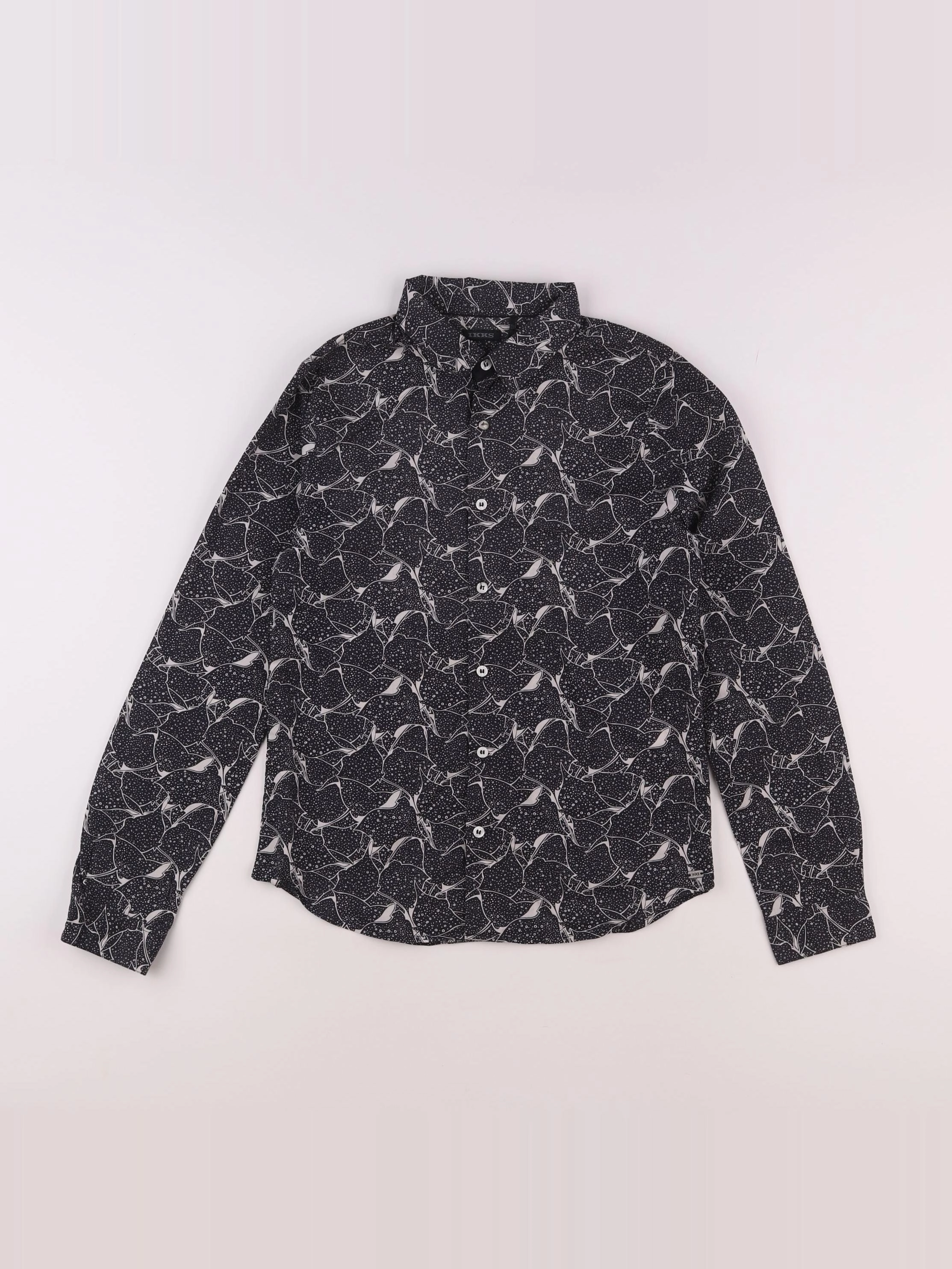 IKKS - chemise gris - 12 ans