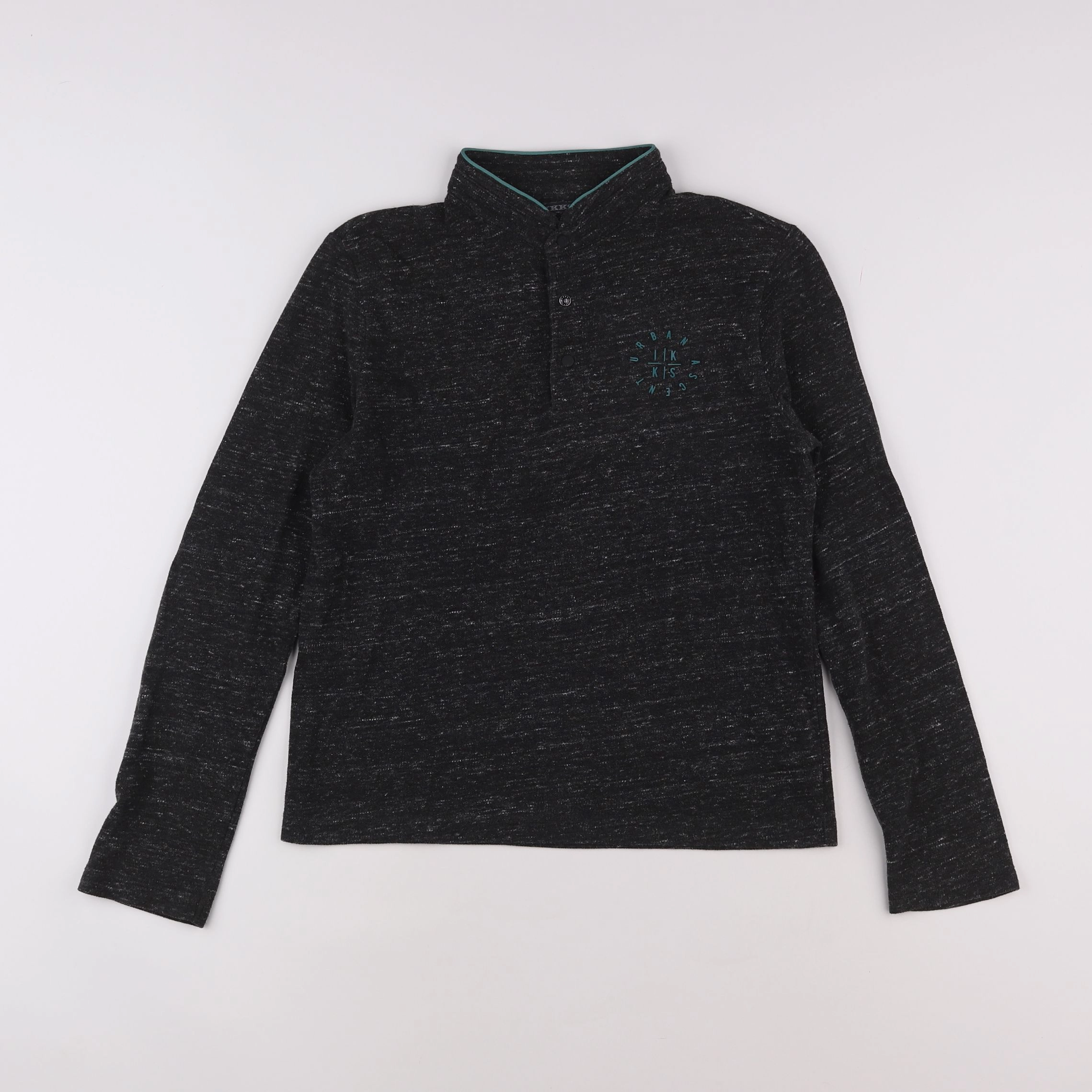 IKKS - tee-shirt imprimé au dos gris - 12 ans