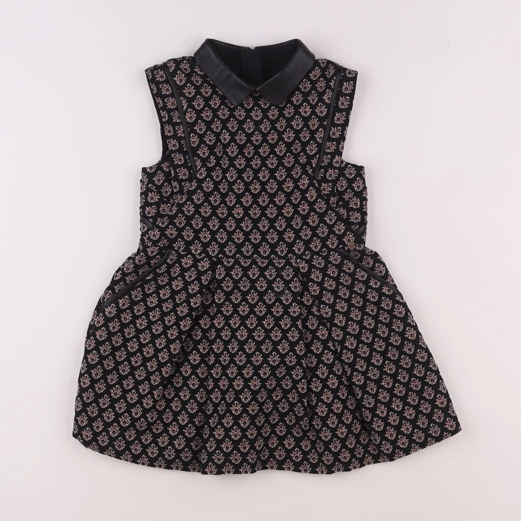 IKKS - robe noir - 3 ans